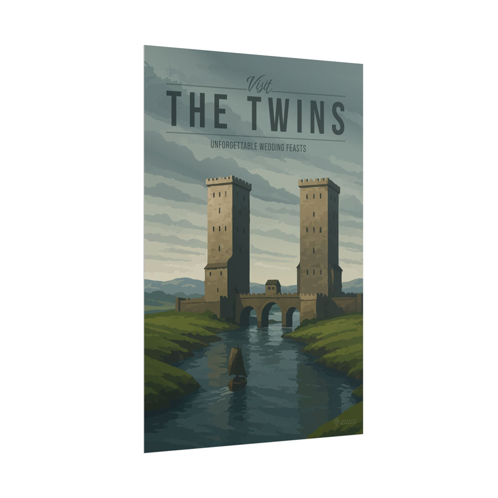 The Twins Travel Poster