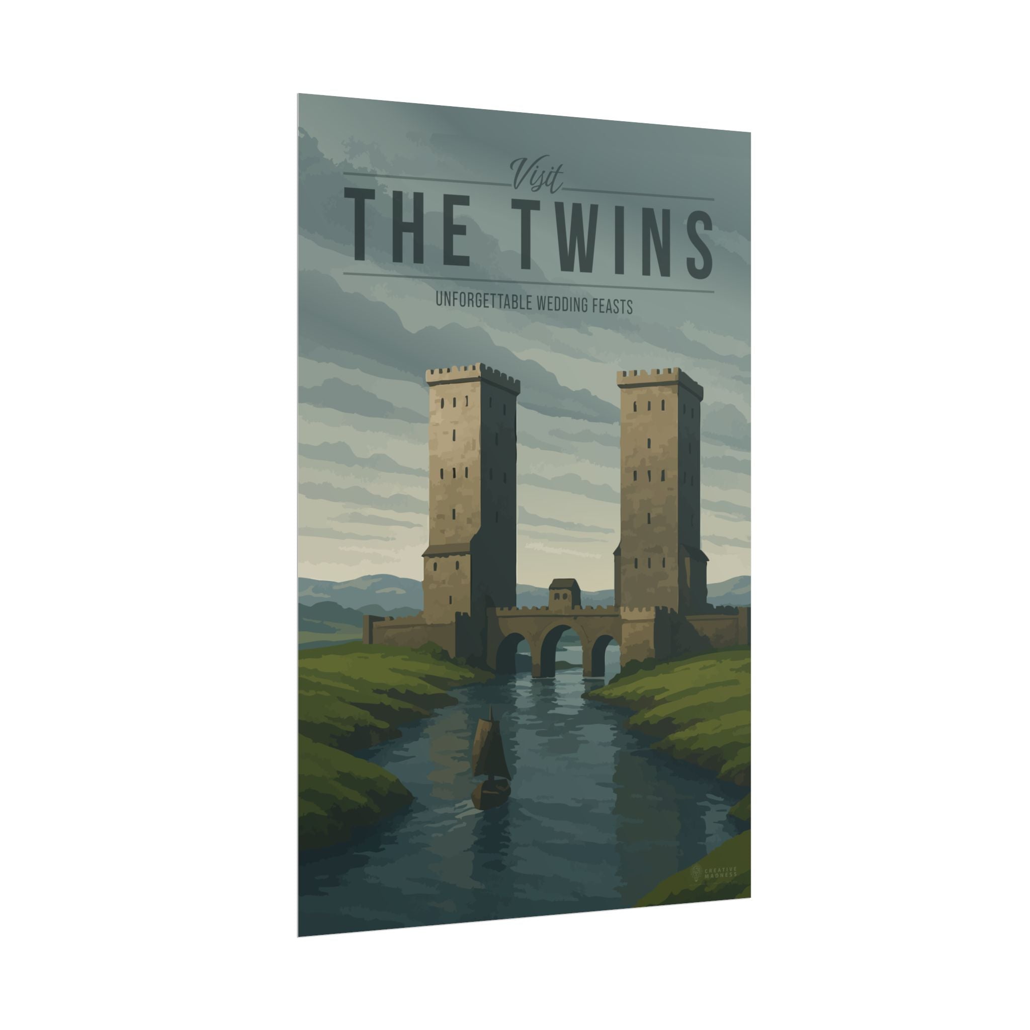 The Twins Travel Poster