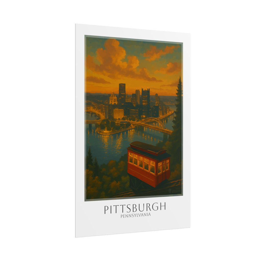 Pittsburgh Travel Poster