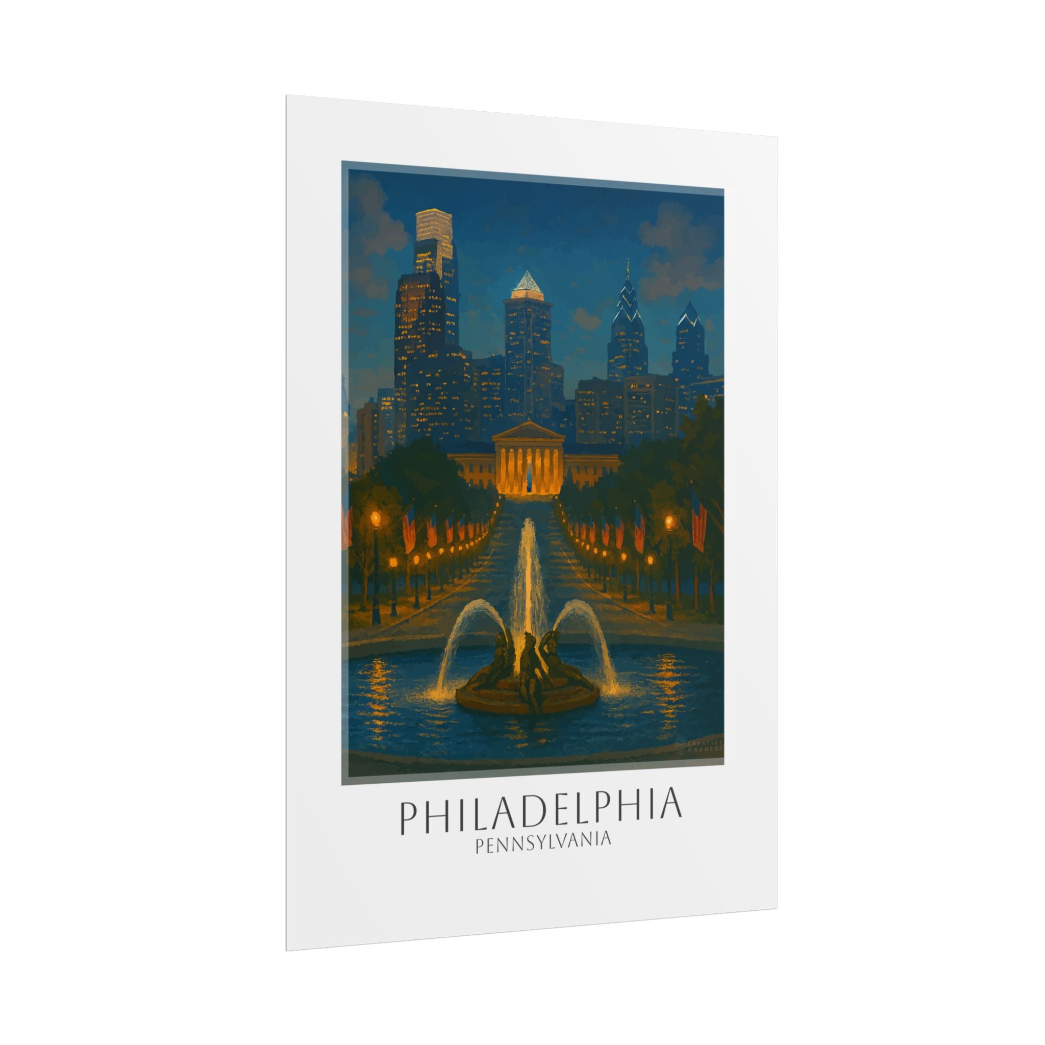 Philadelphia Travel Poster