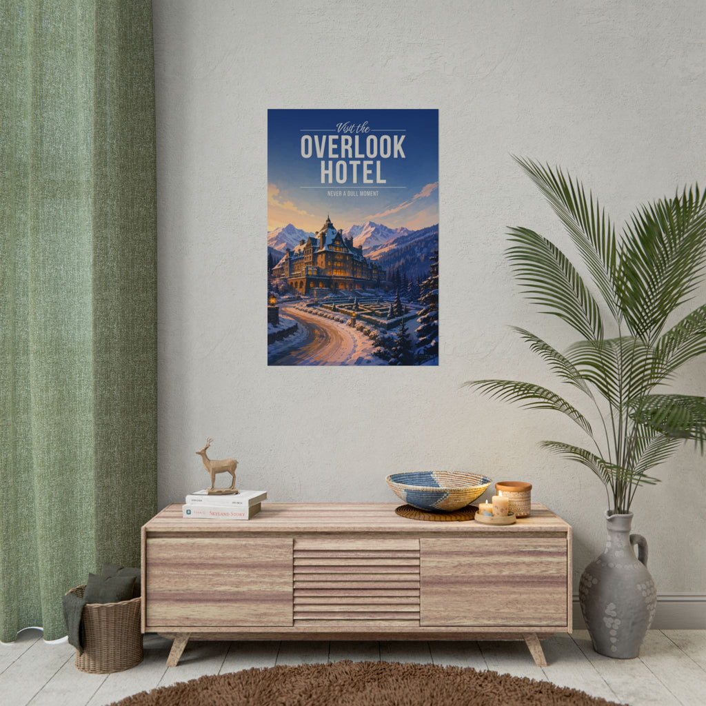 Overlook Hotel Travel Poster