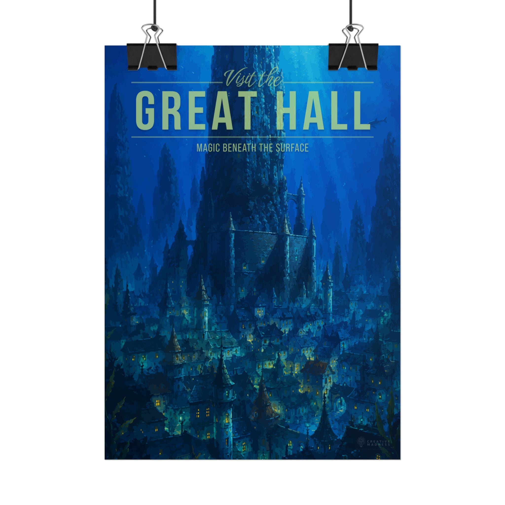 Great Hall Travel Poster