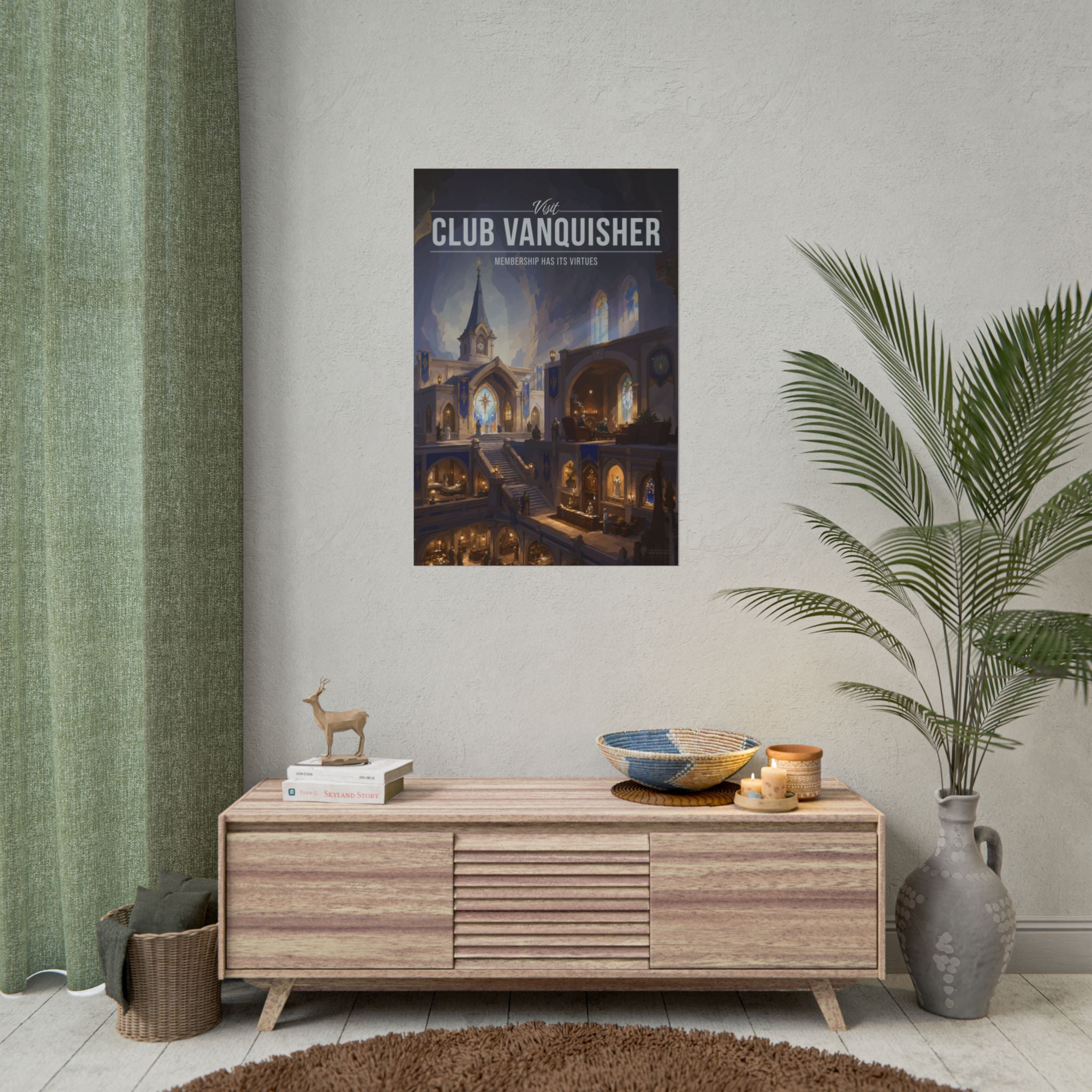 Club Vanquisher Travel Poster
