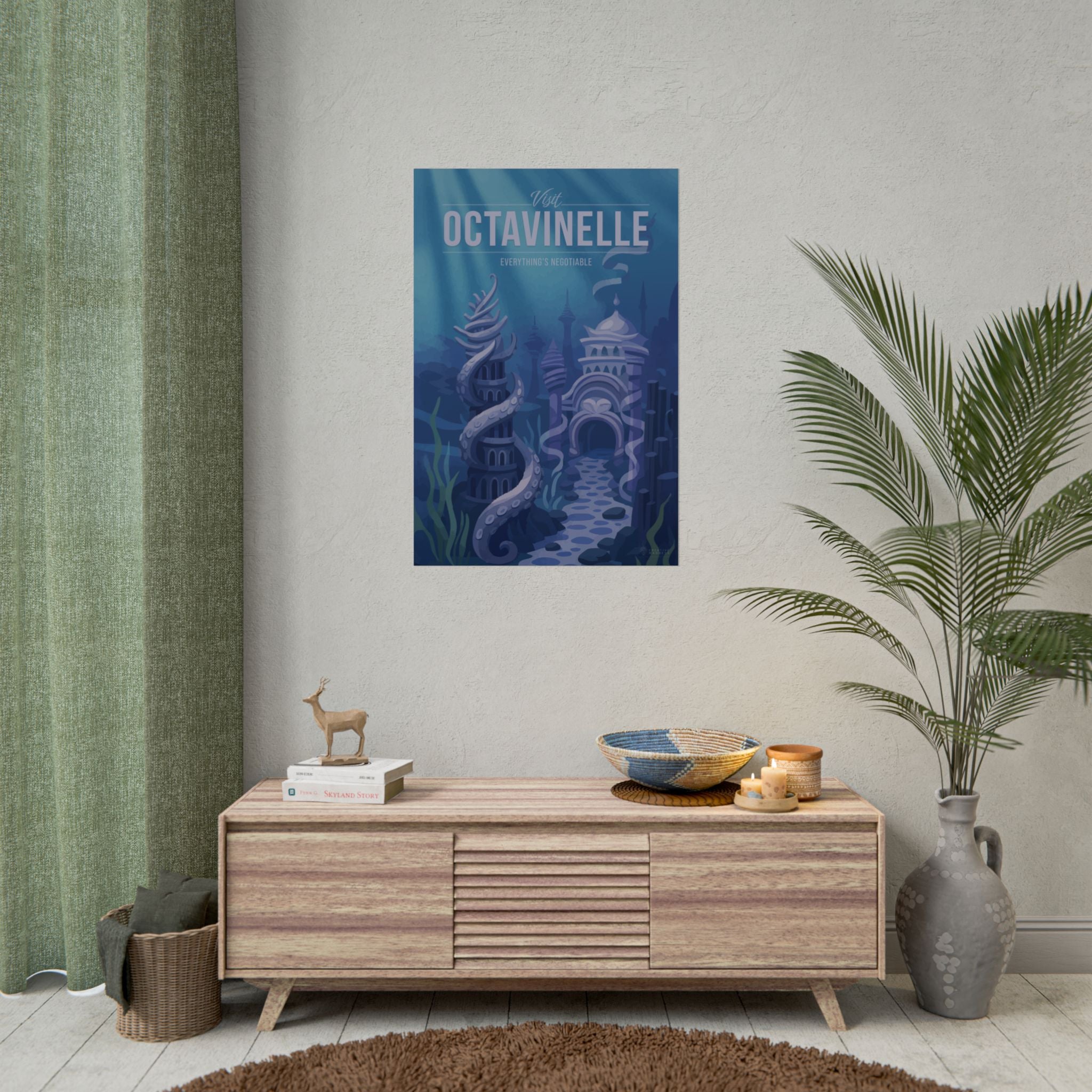 Octavinelle Travel Poster