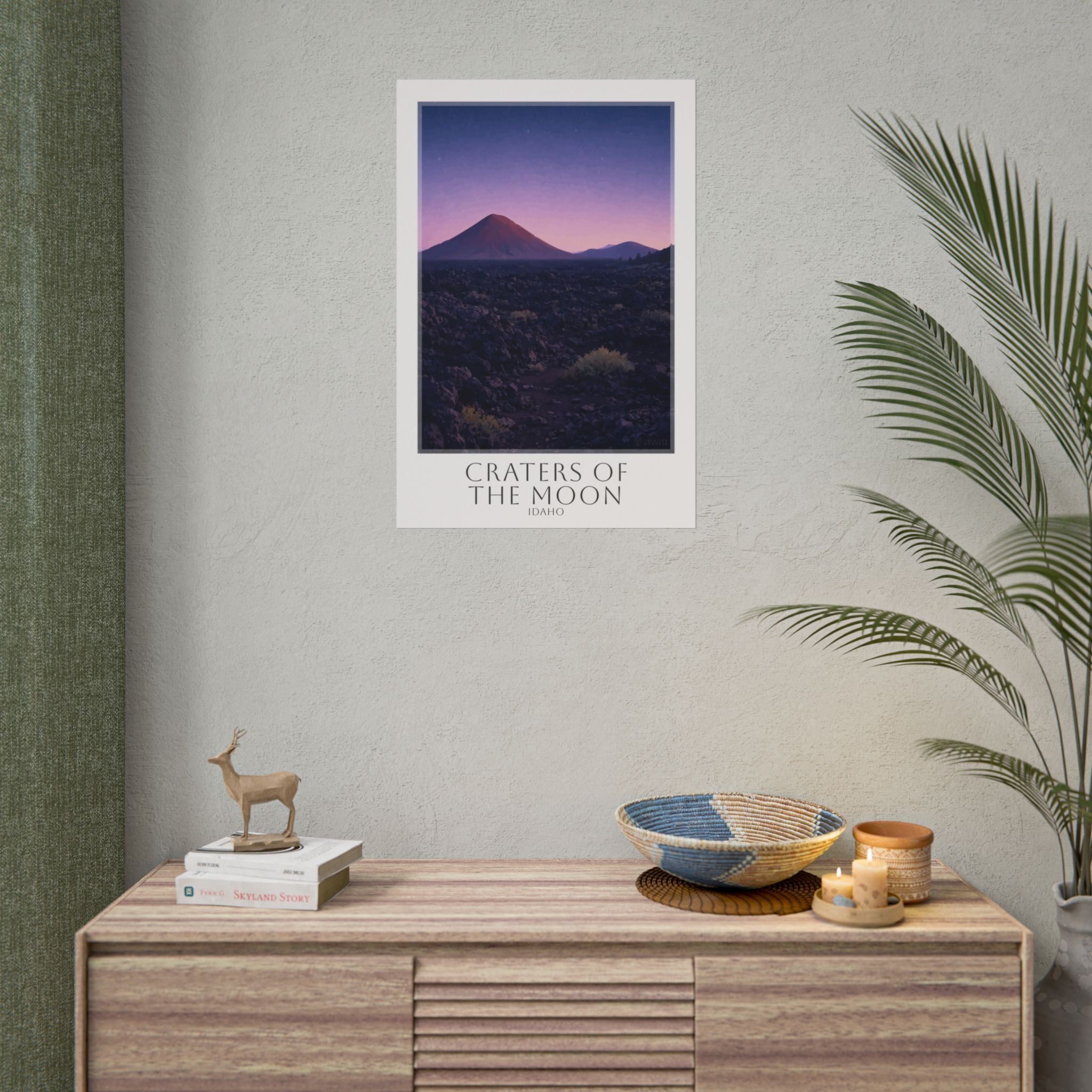 Craters Of The Moon Travel Poster