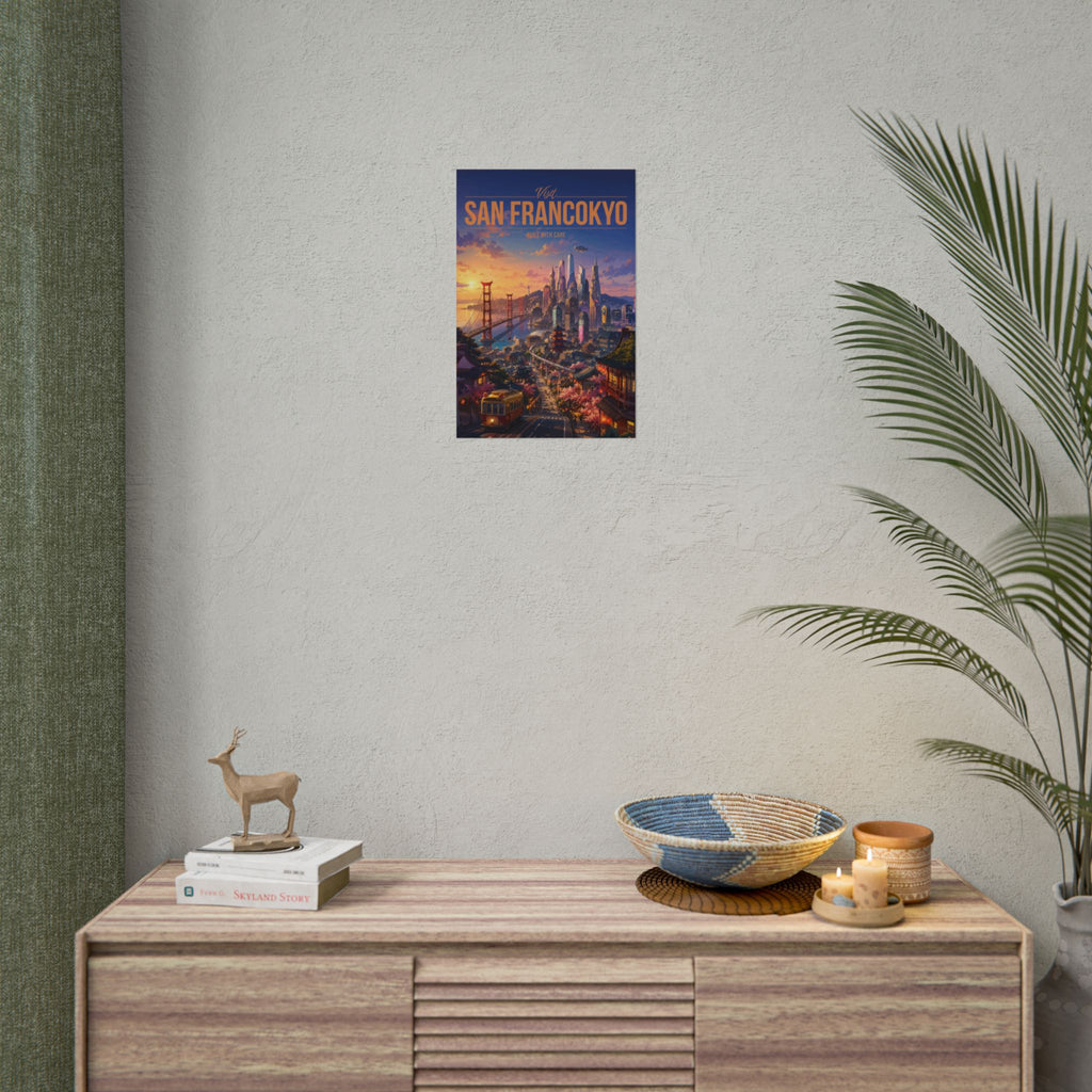 San Francokyo Travel Poster