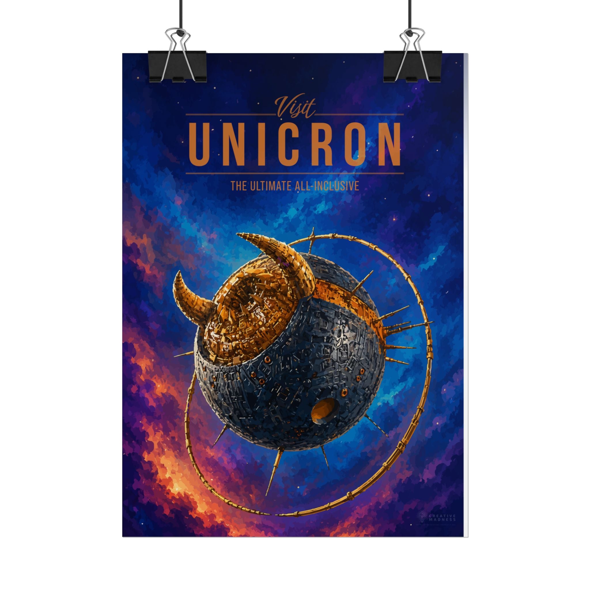 Unicron Travel Poster