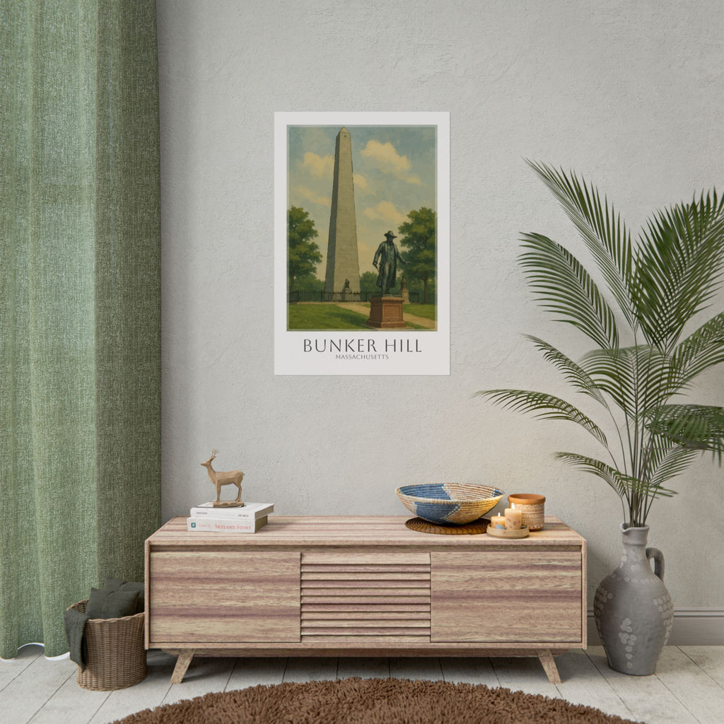 Bunker Hill Travel Poster