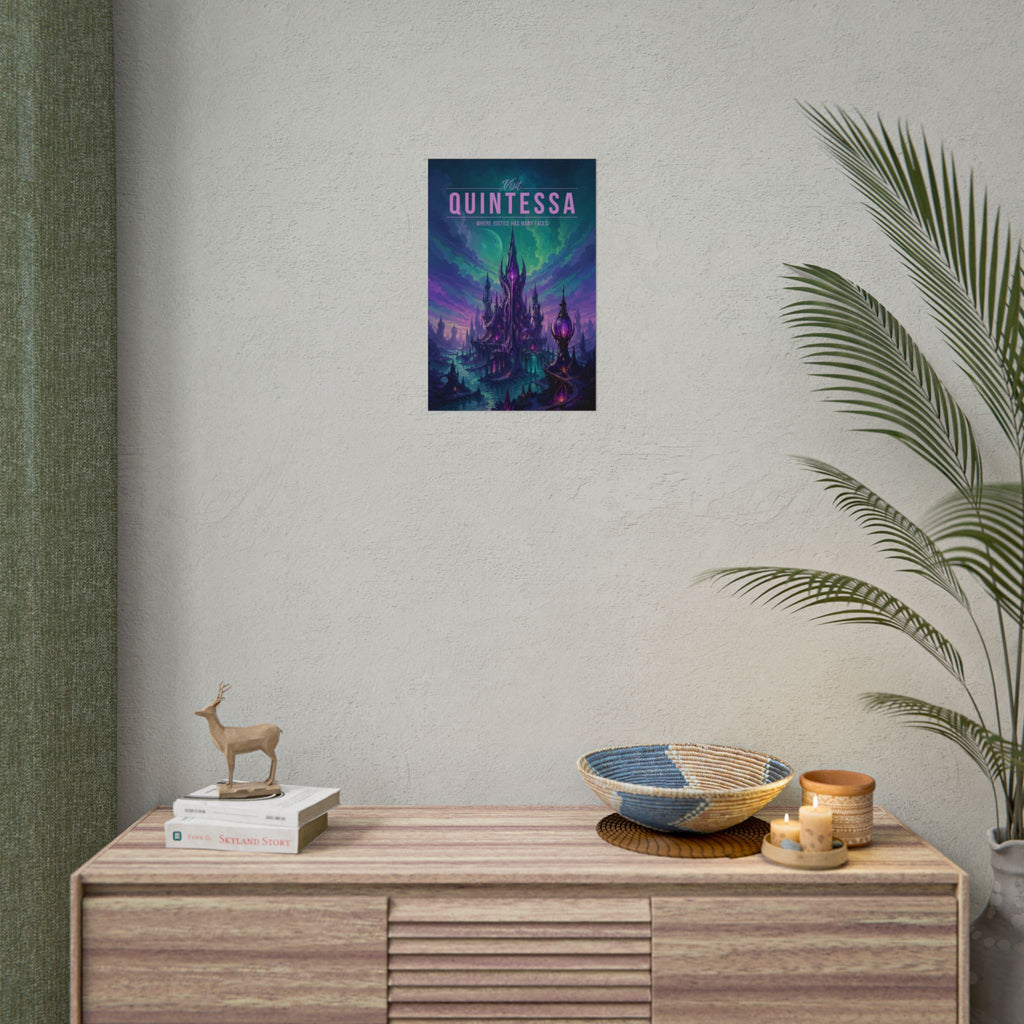 Quintessa Travel Poster
