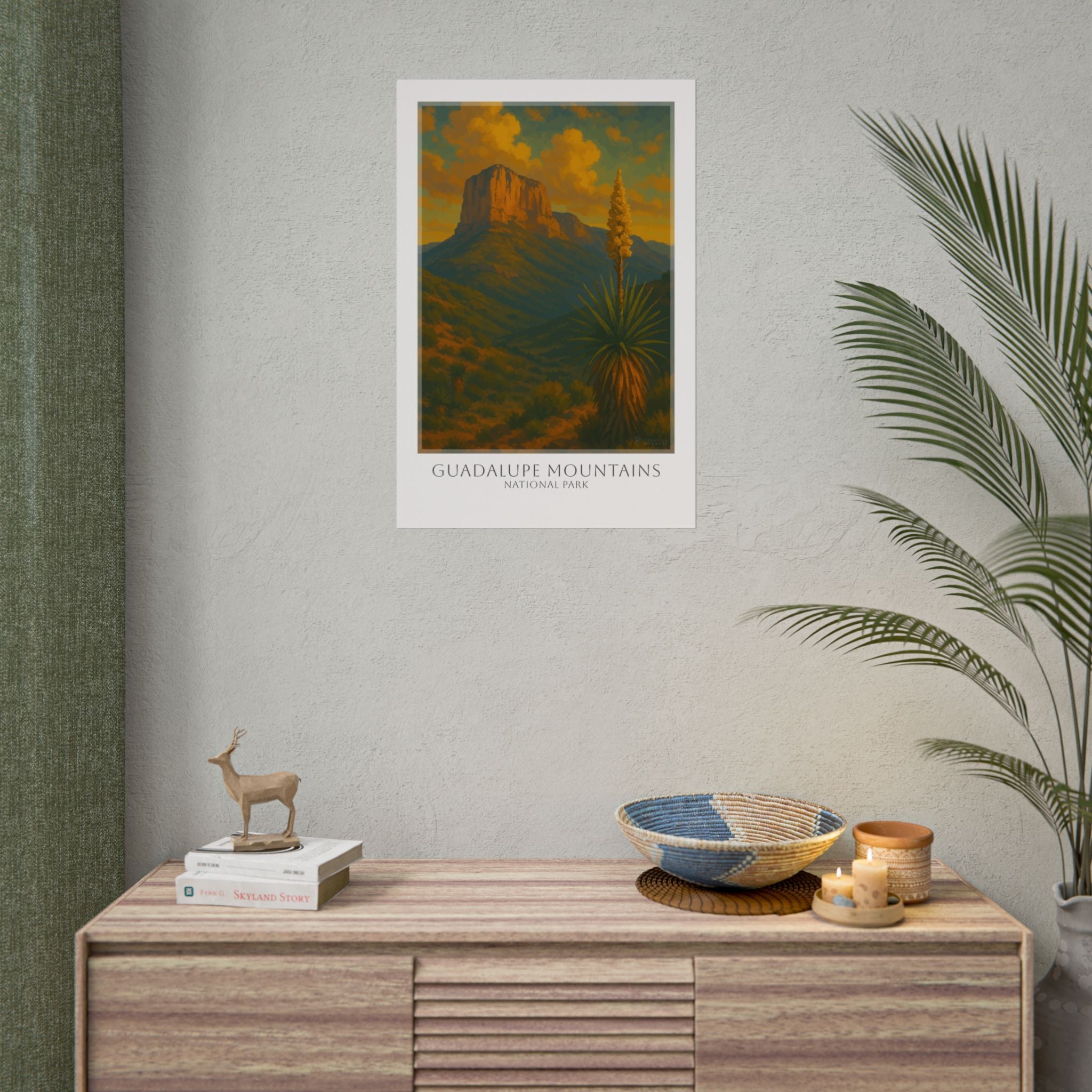 GUADALUPE MOUNTAINS  * Travel Poster * National Park Wall Art
