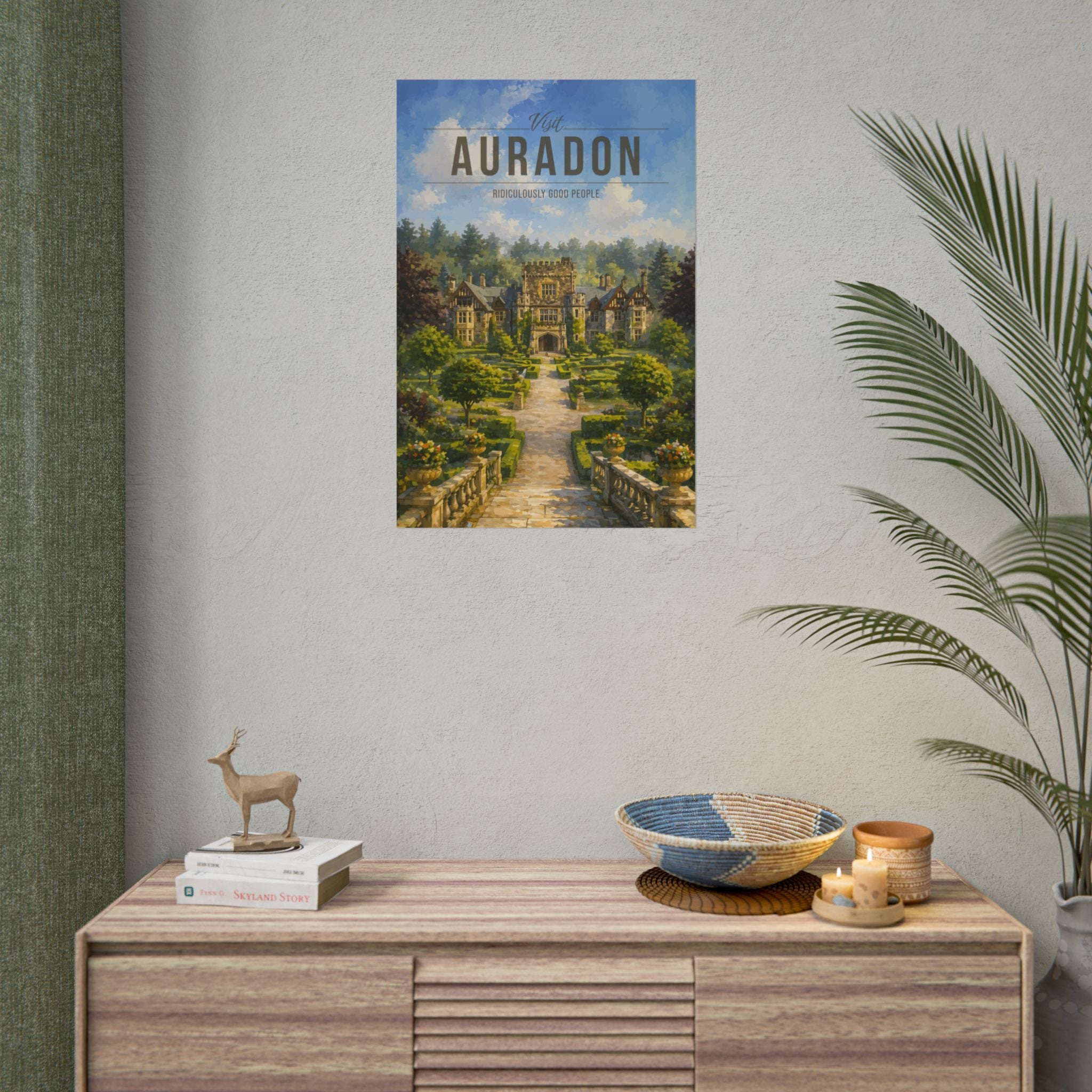 Auradon Travel Poster
