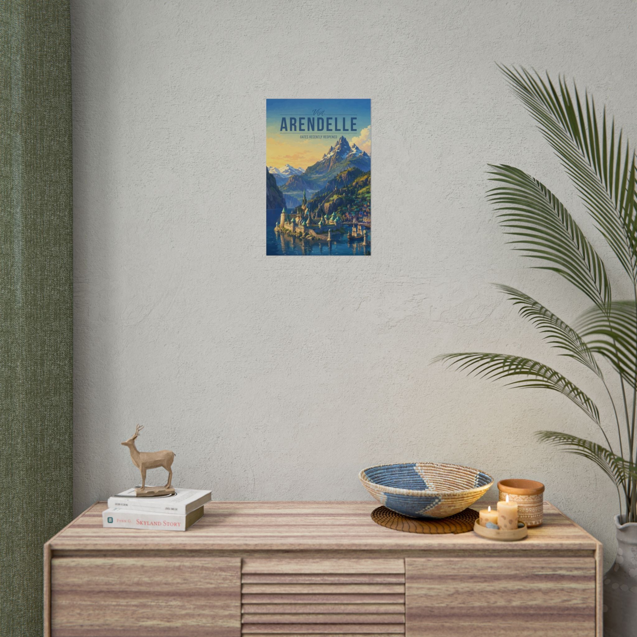 Arendelle Travel Poster