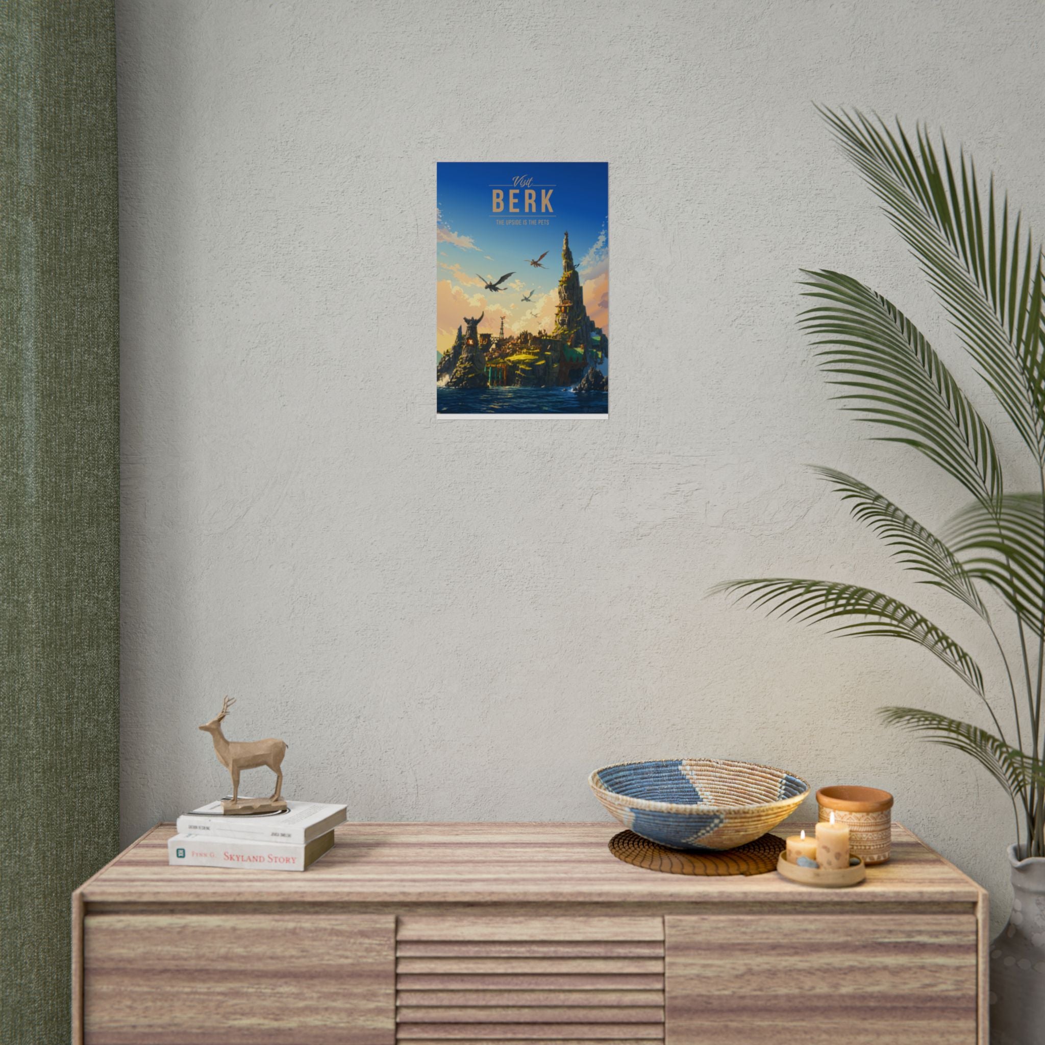 Berk Travel Poster