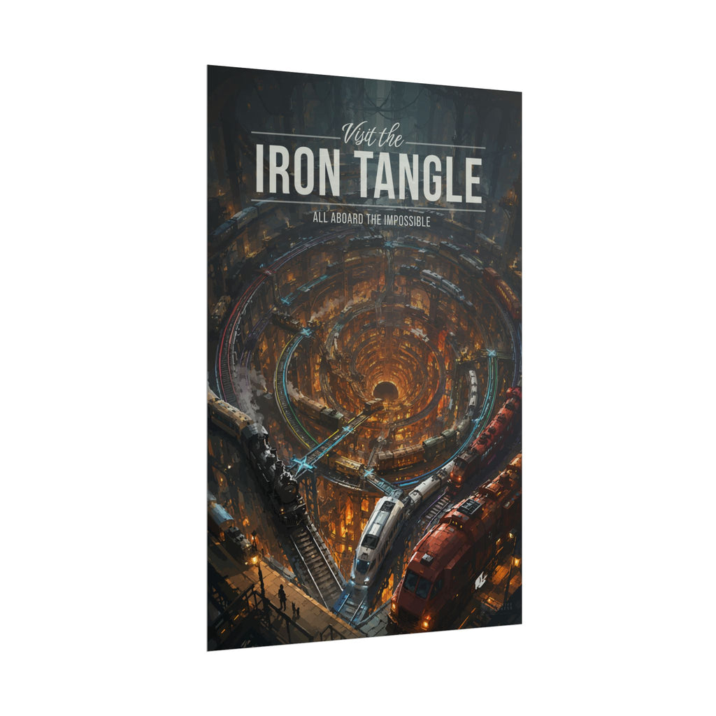 Iron Tangle Travel Poster