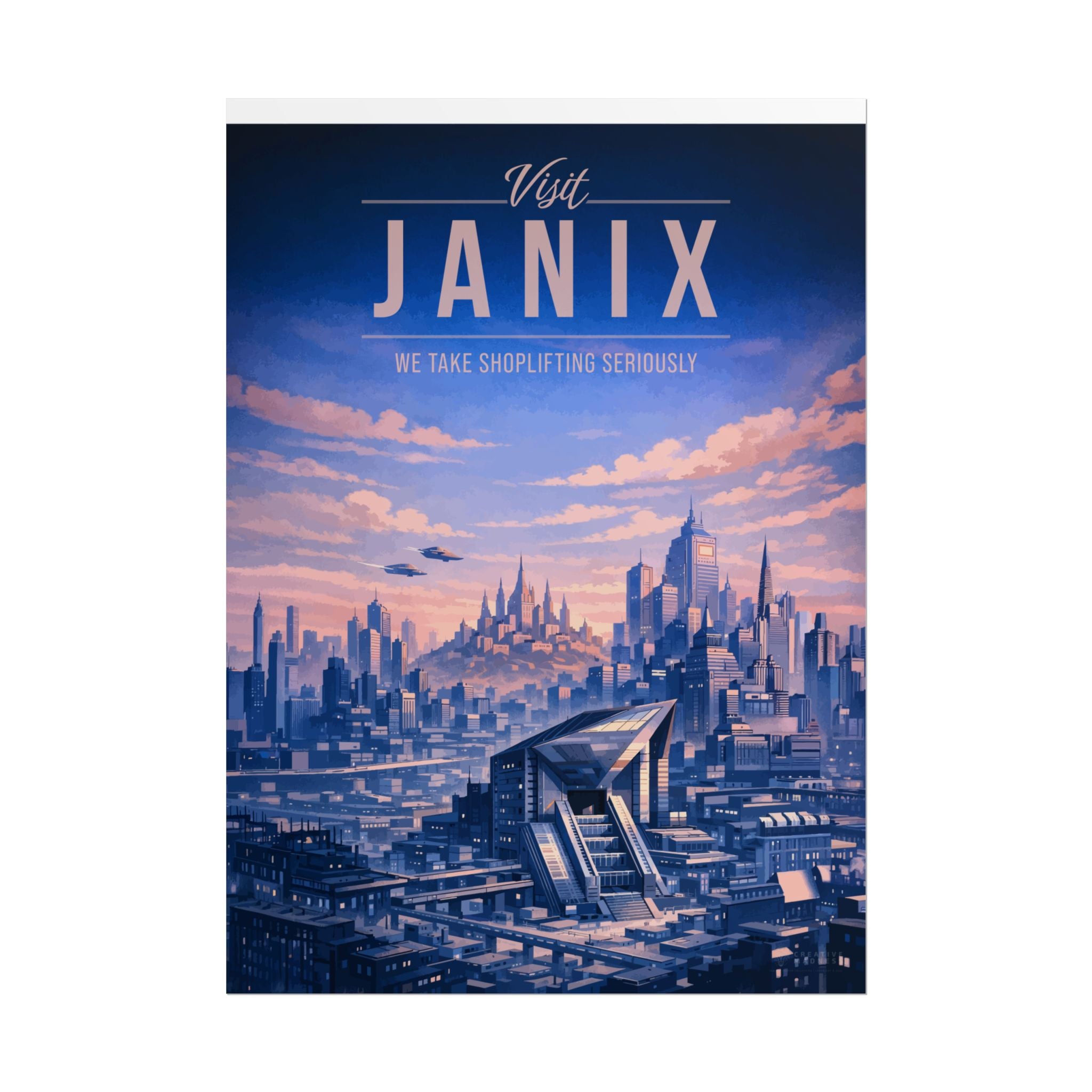 Janix Travel Poster