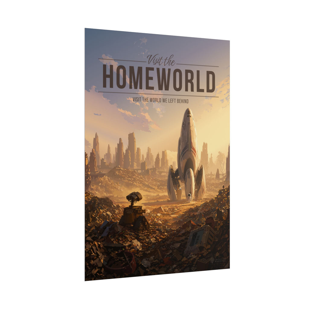 Homeworld Travel Poster