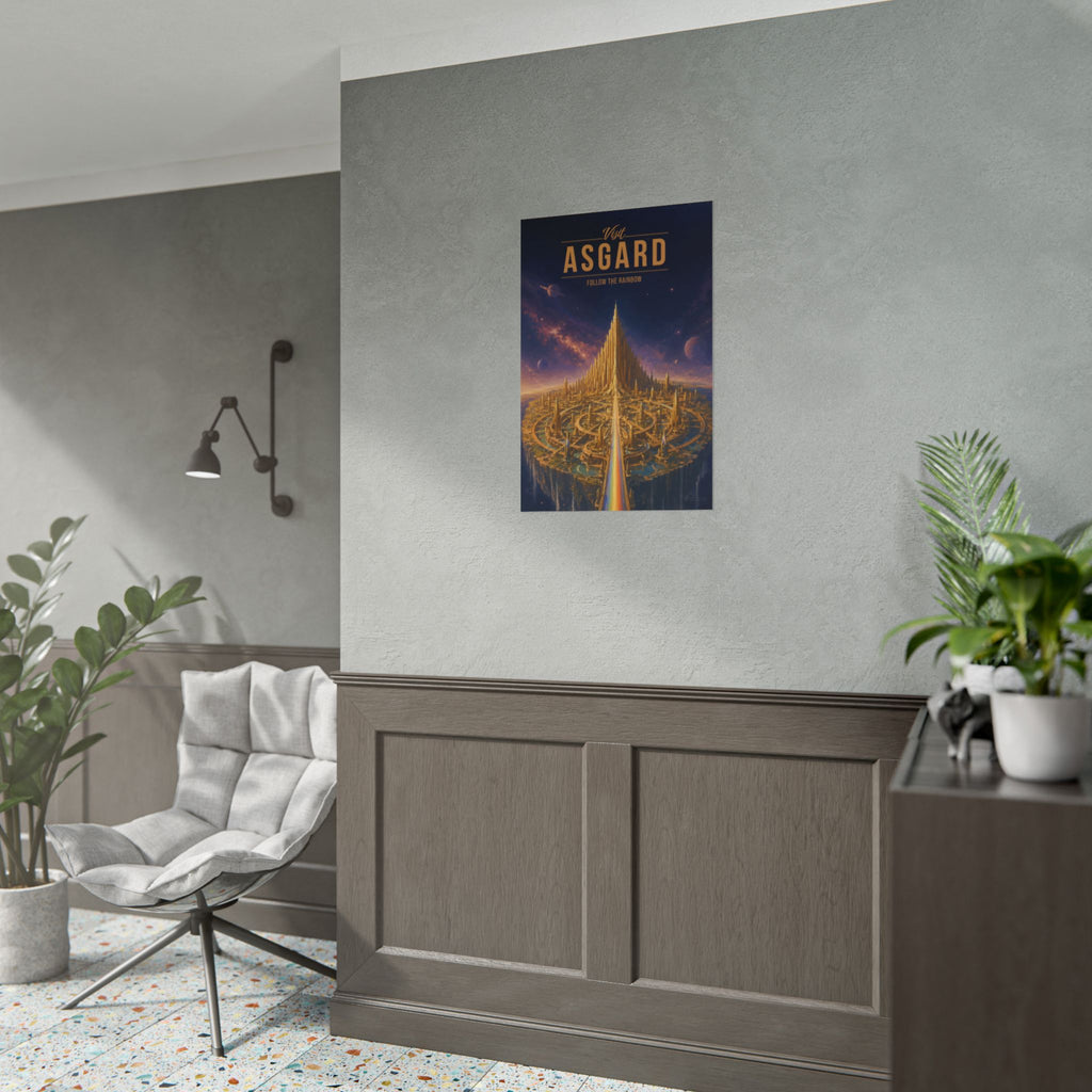Asgard Travel Poster