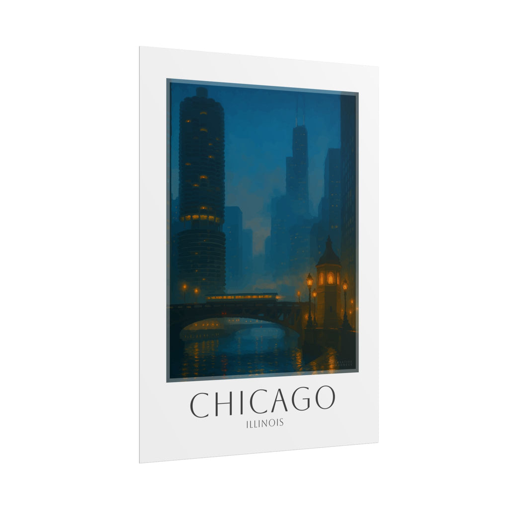 Chicago Travel Poster