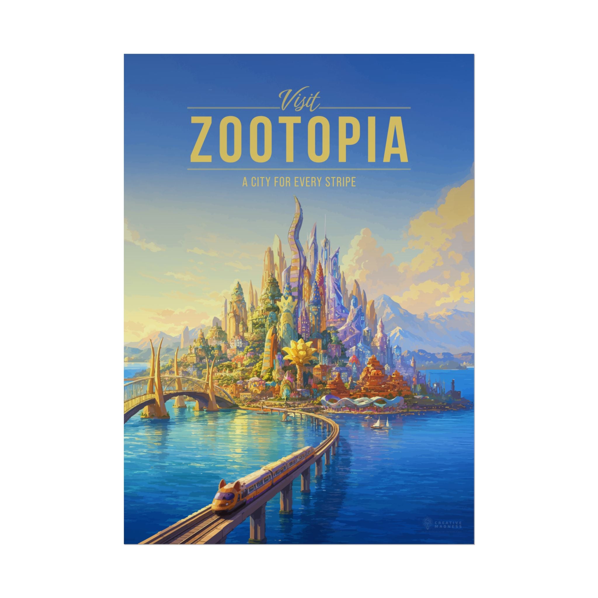 Zootopia Travel Poster
