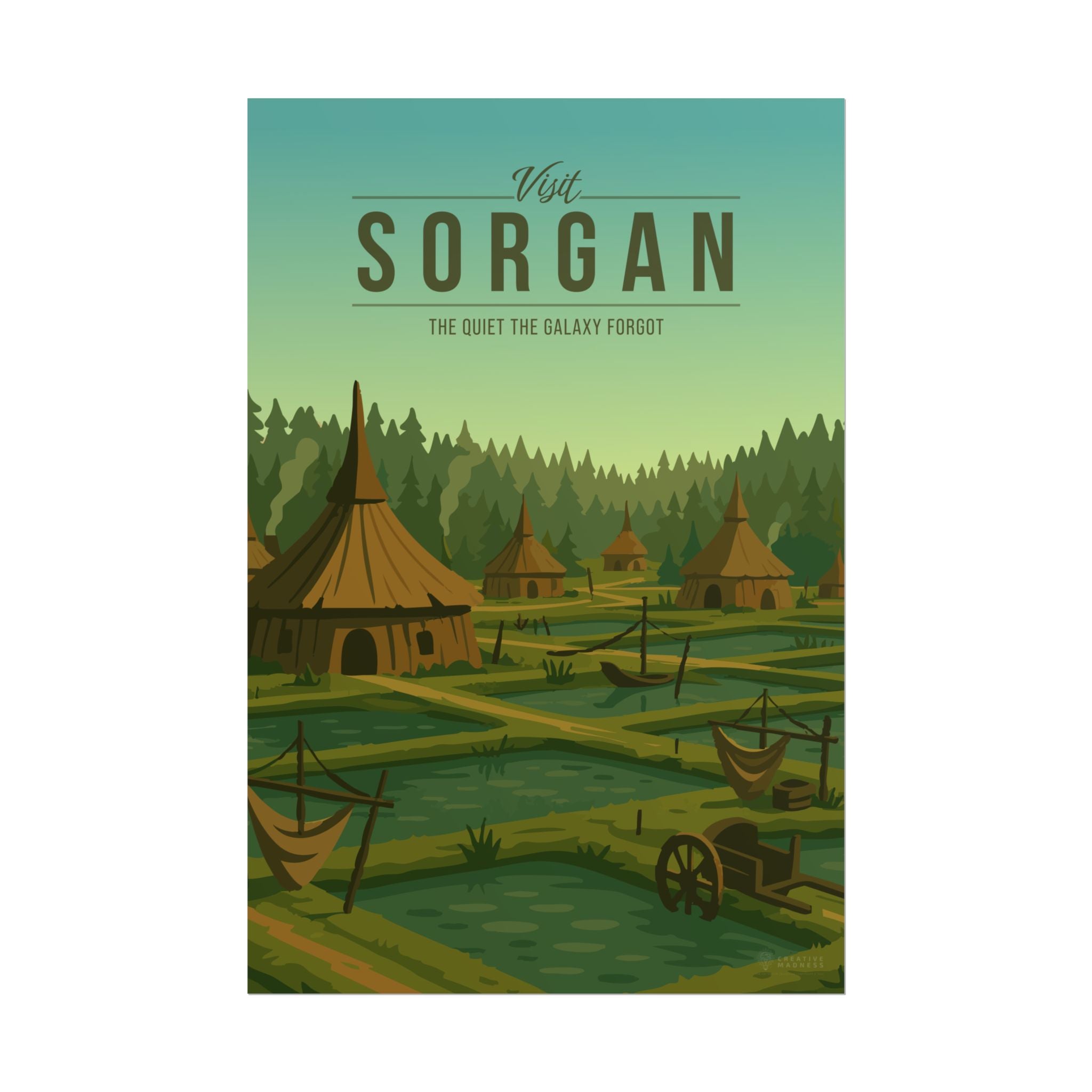 Sorgan Travel Poster