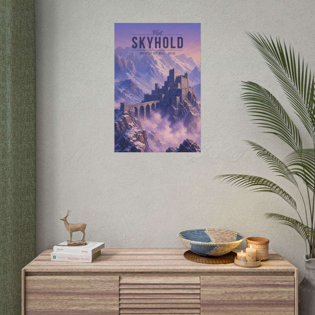 Skyhold Travel Poster