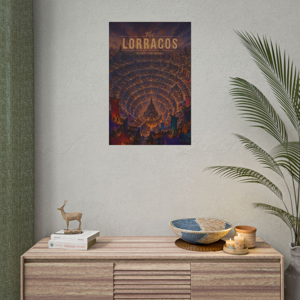 Lorracos Travel Poster