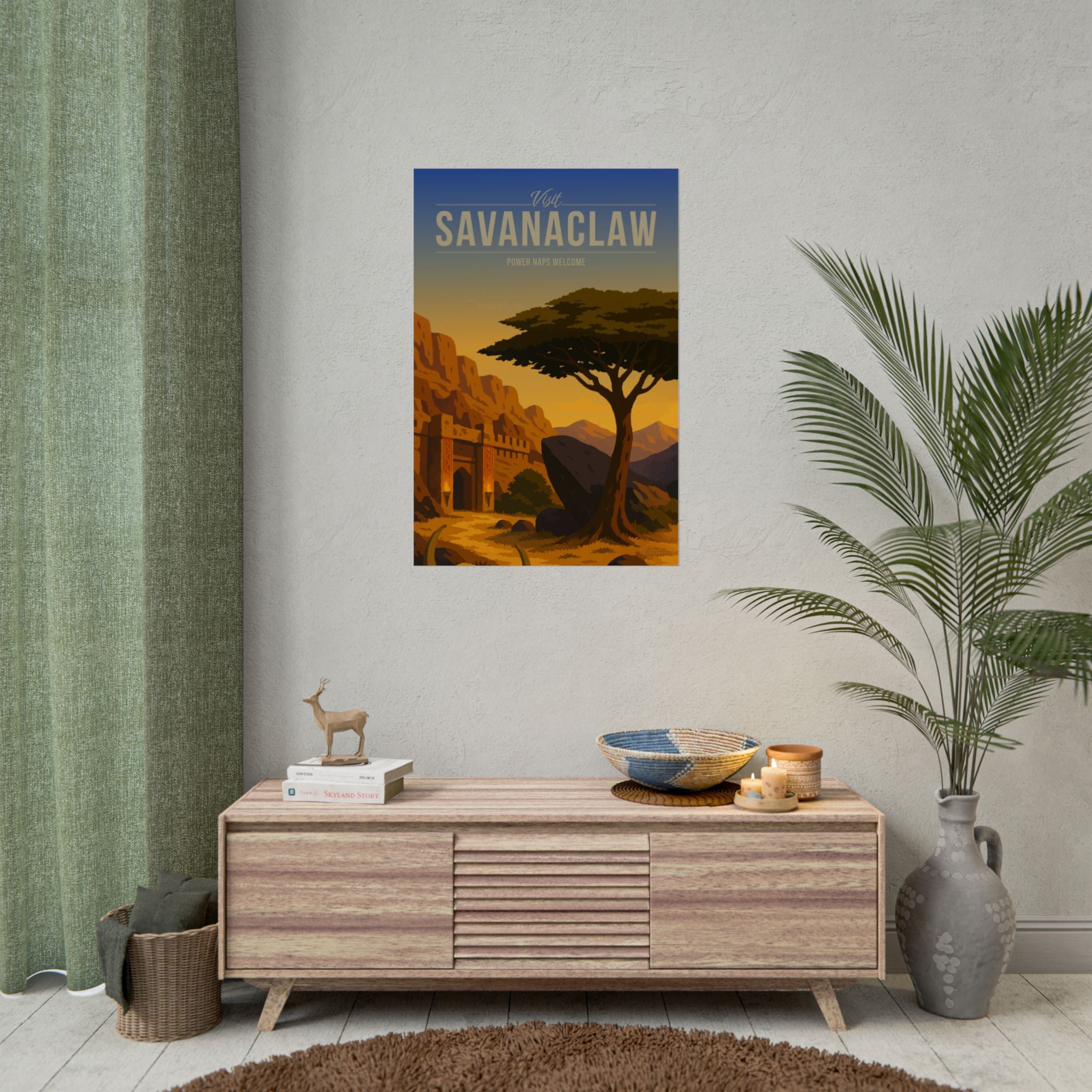 Savanaclaw Travel Poster