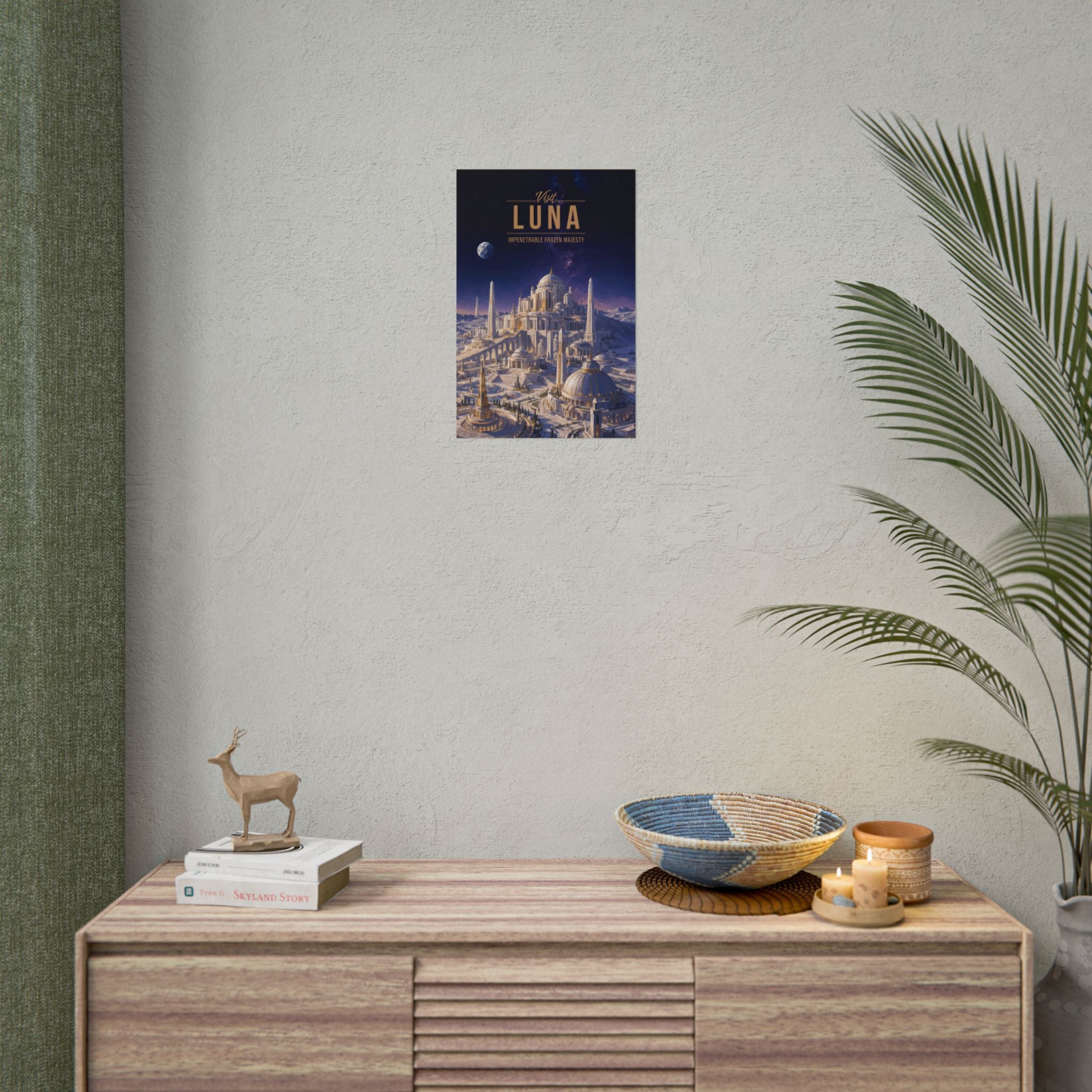 Luna Travel Poster