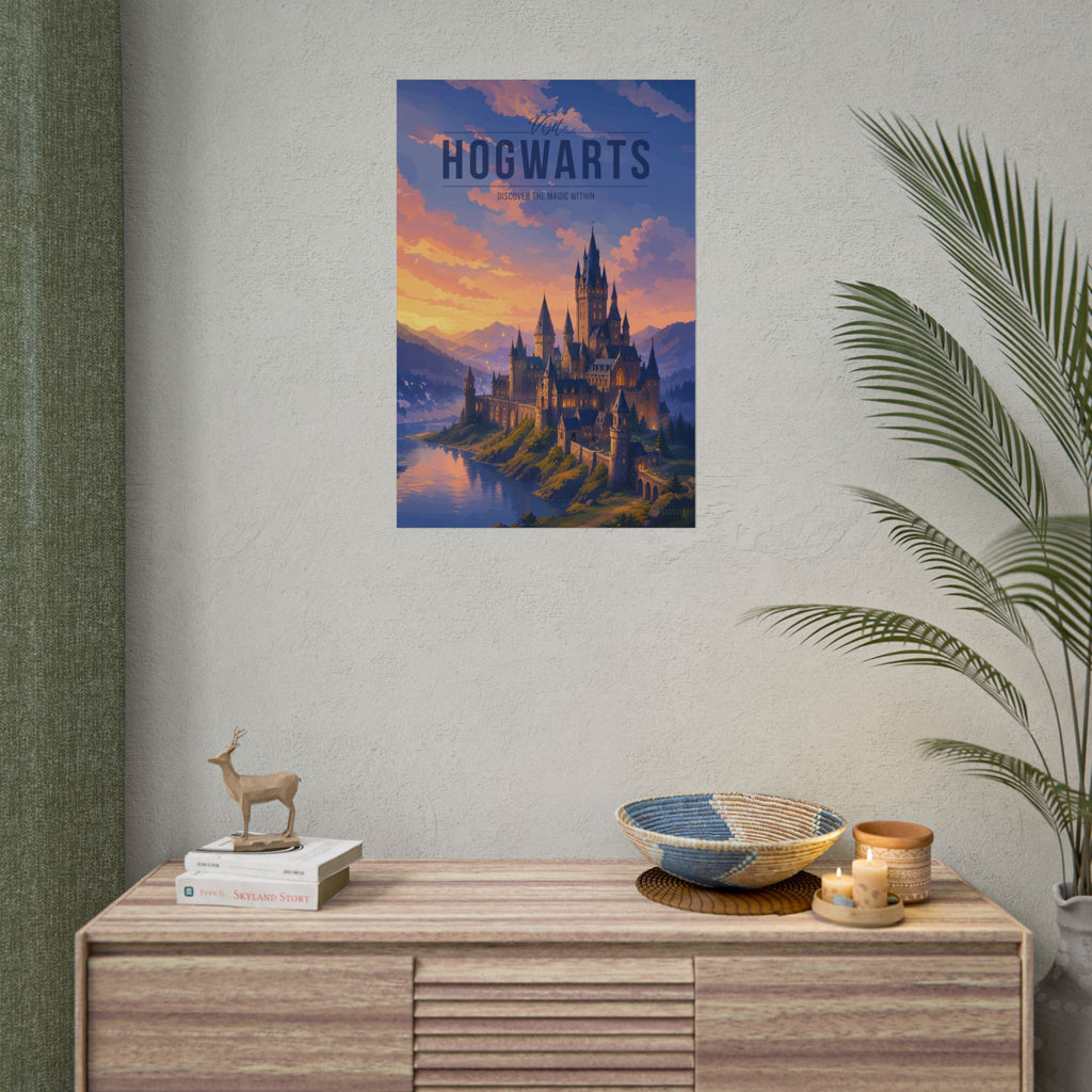 Hogwarts Travel Poster