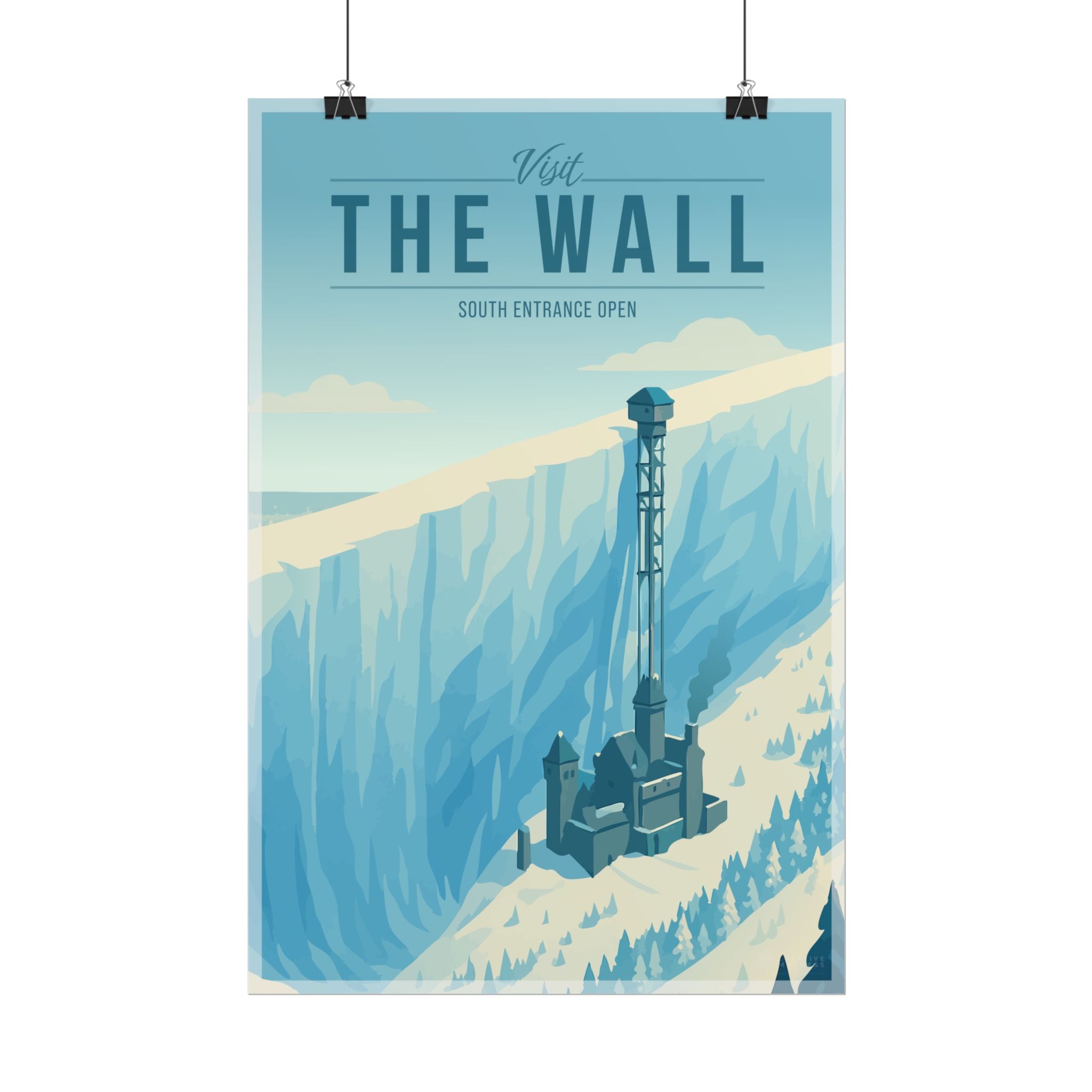 The Wall Travel Poster