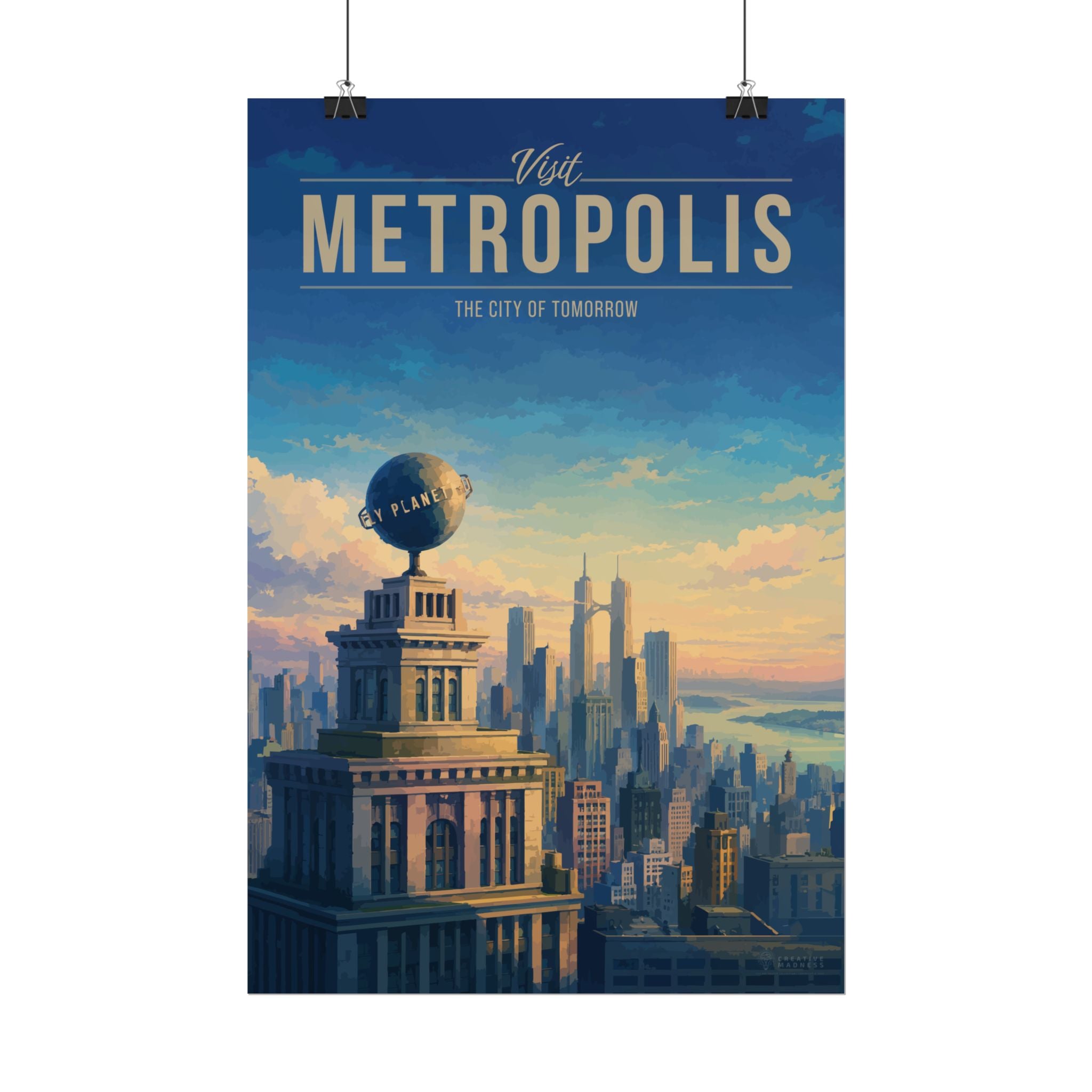 Metropolis Travel Poster