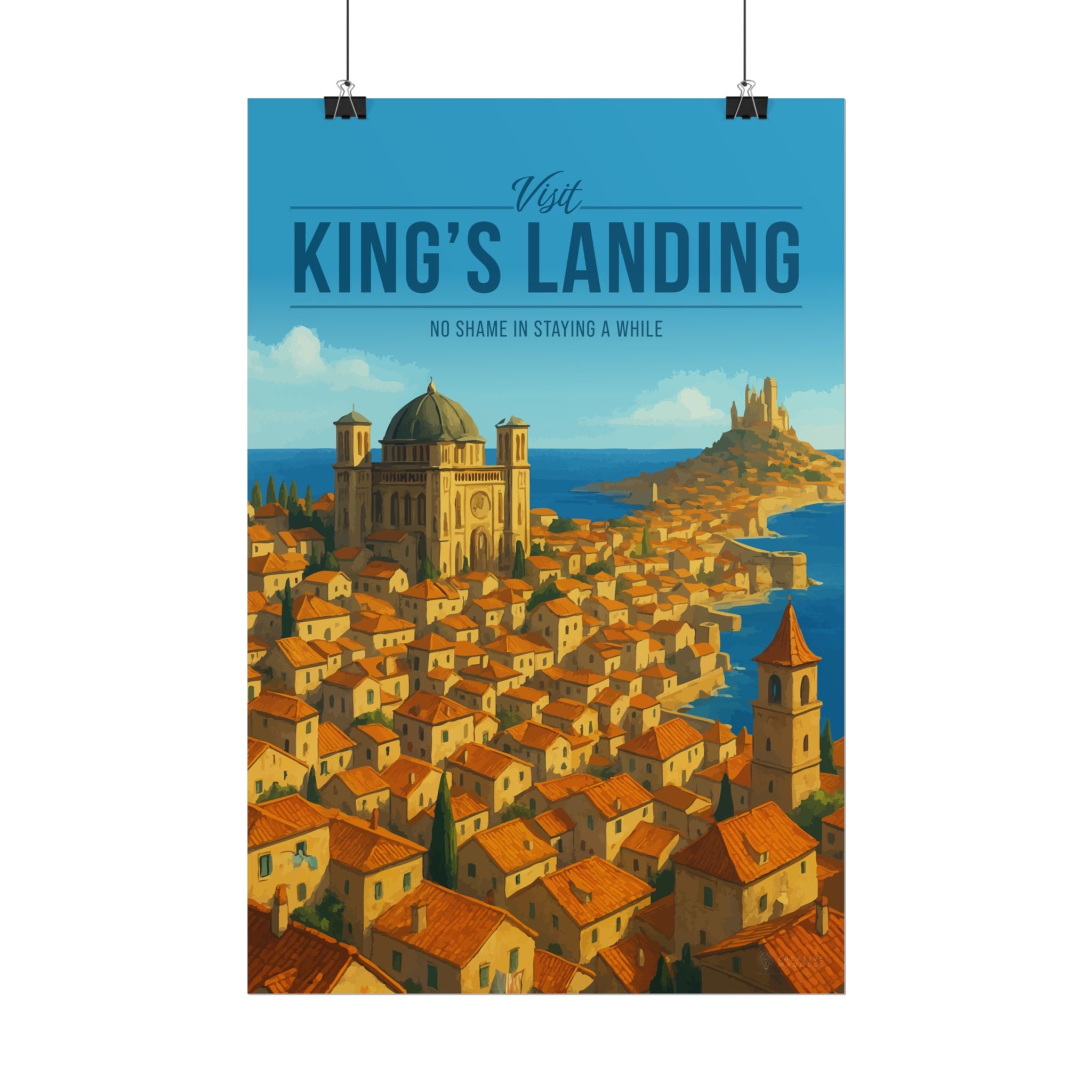 King's Landing Travel Poster