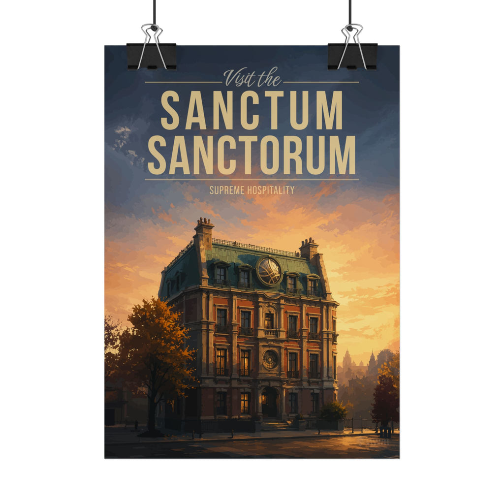 Sanctum Sanctorum Travel Poster