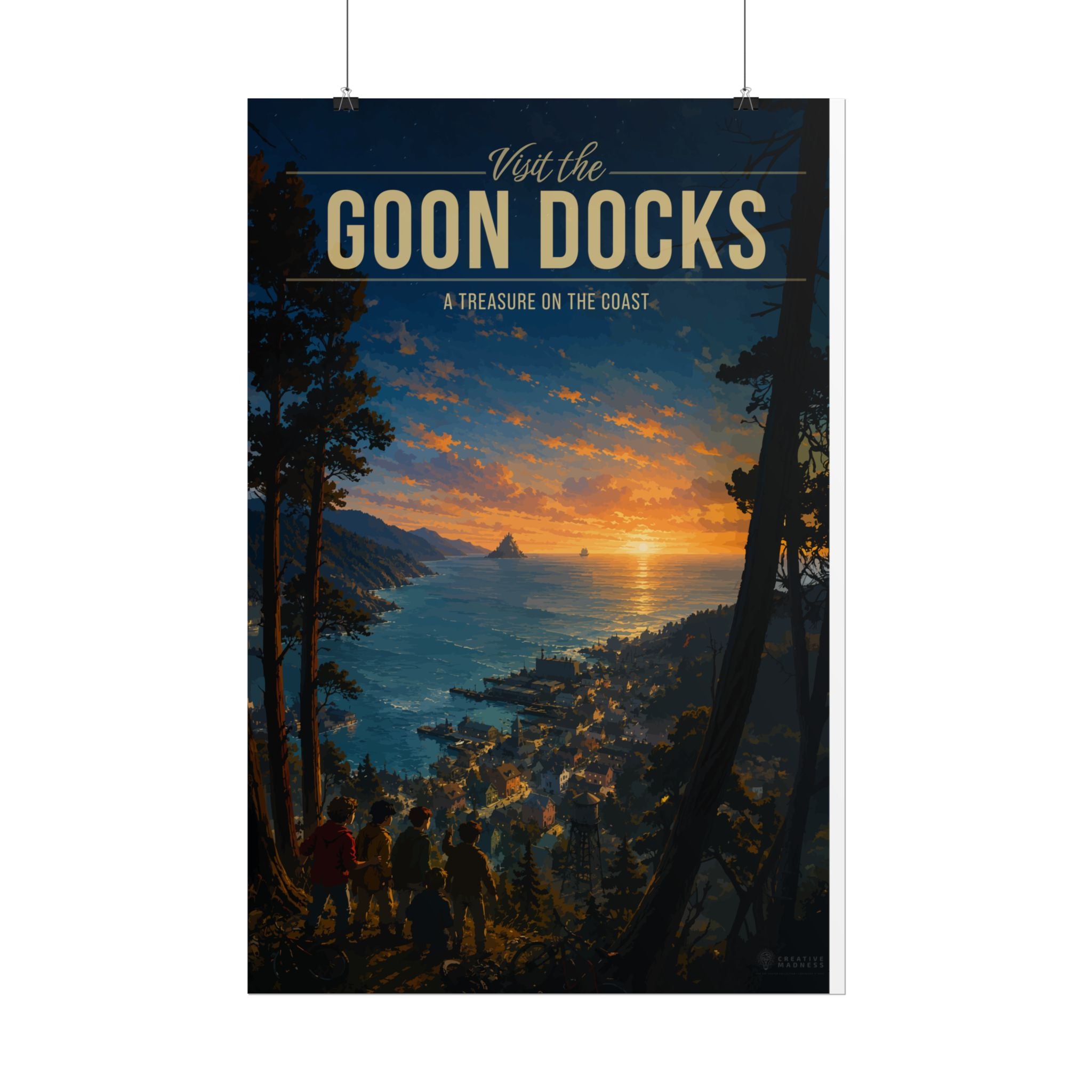 Goon Docks Travel Poster