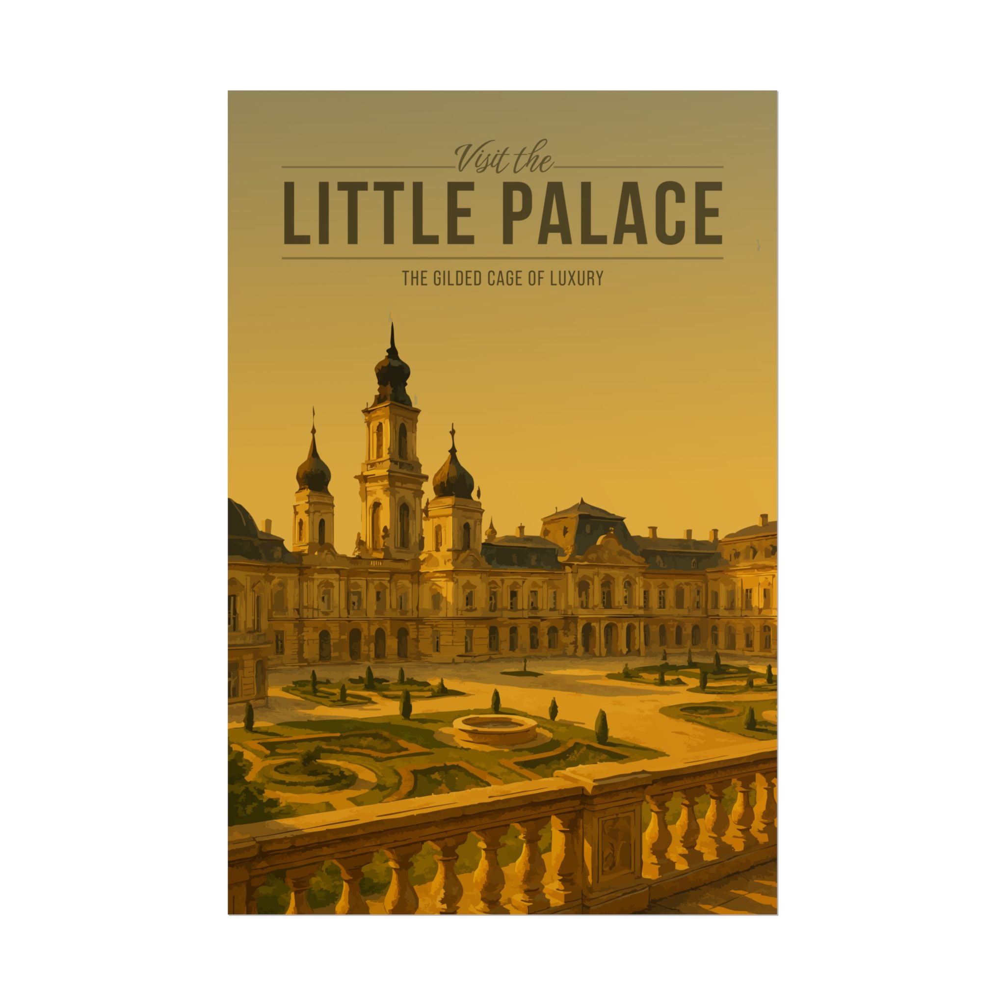Little Palace Travel Poster