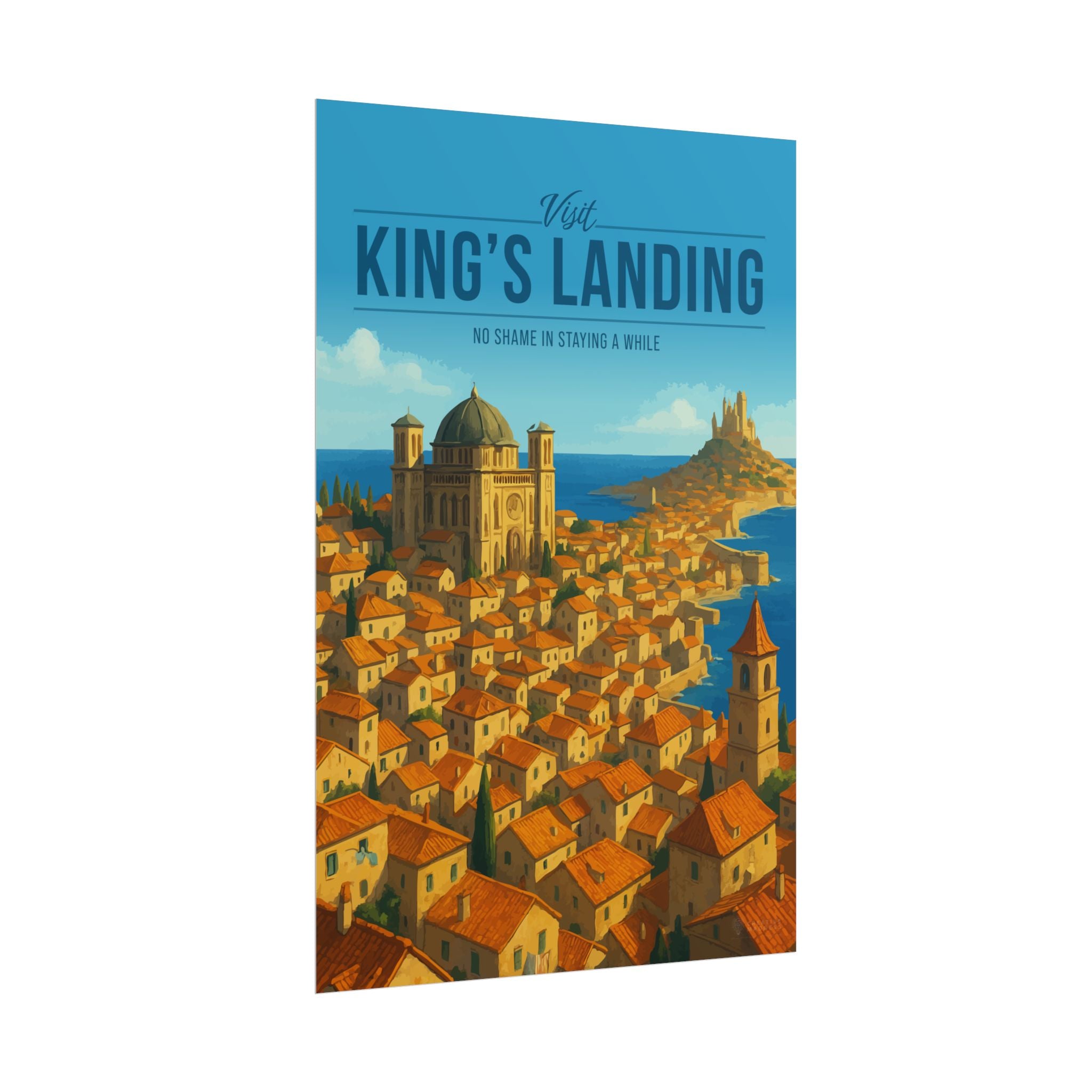 King's Landing Travel Poster