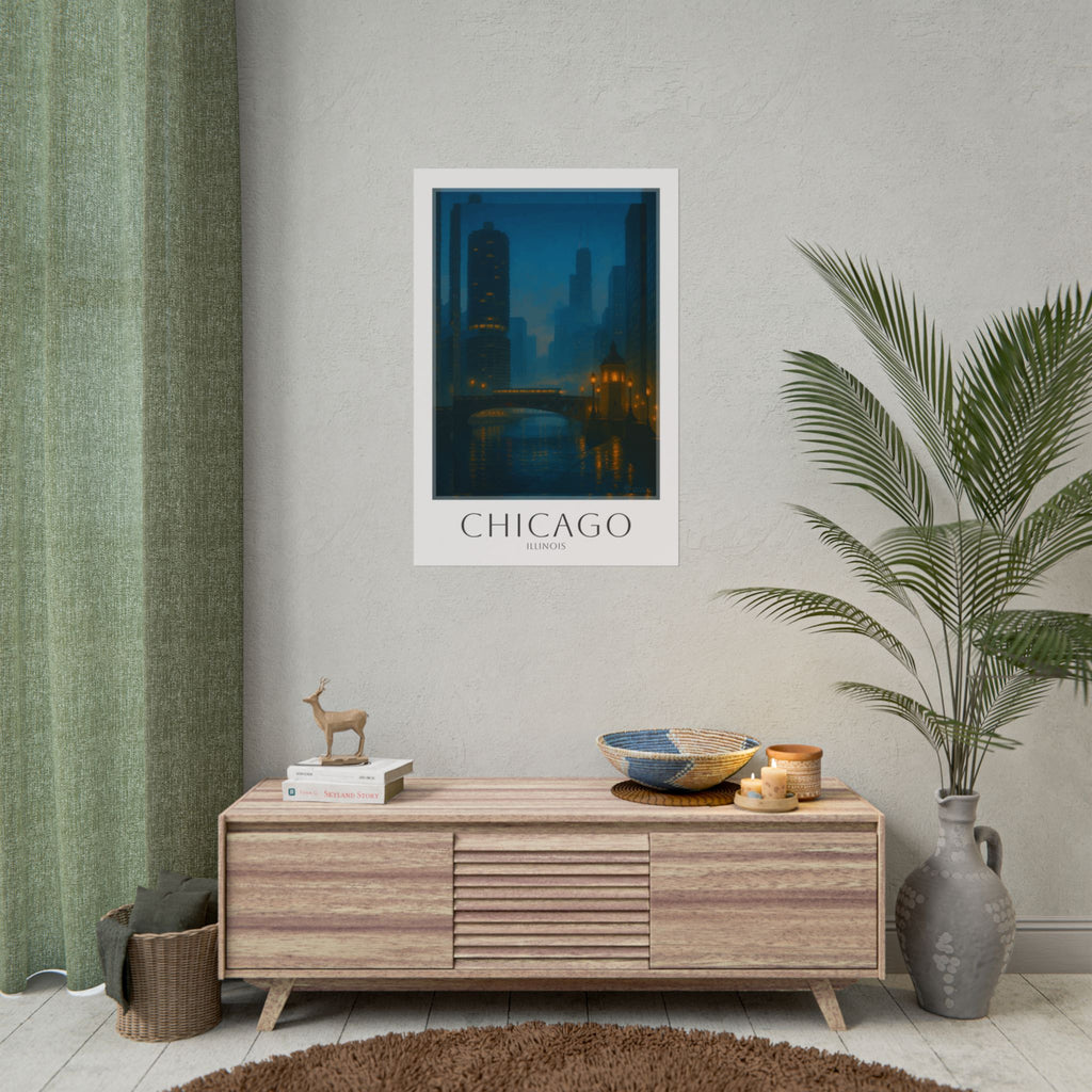 Chicago Travel Poster
