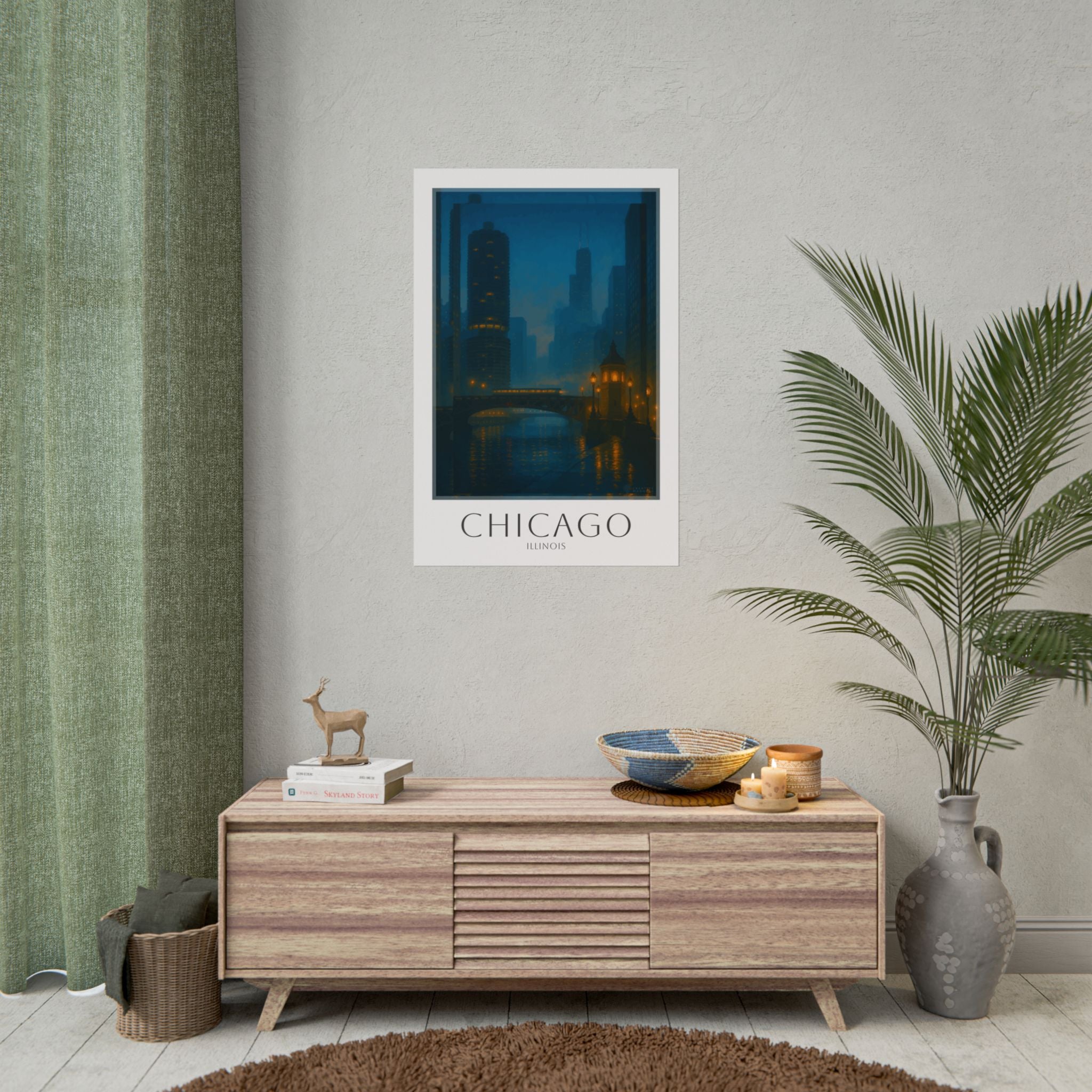 Chicago Travel Poster