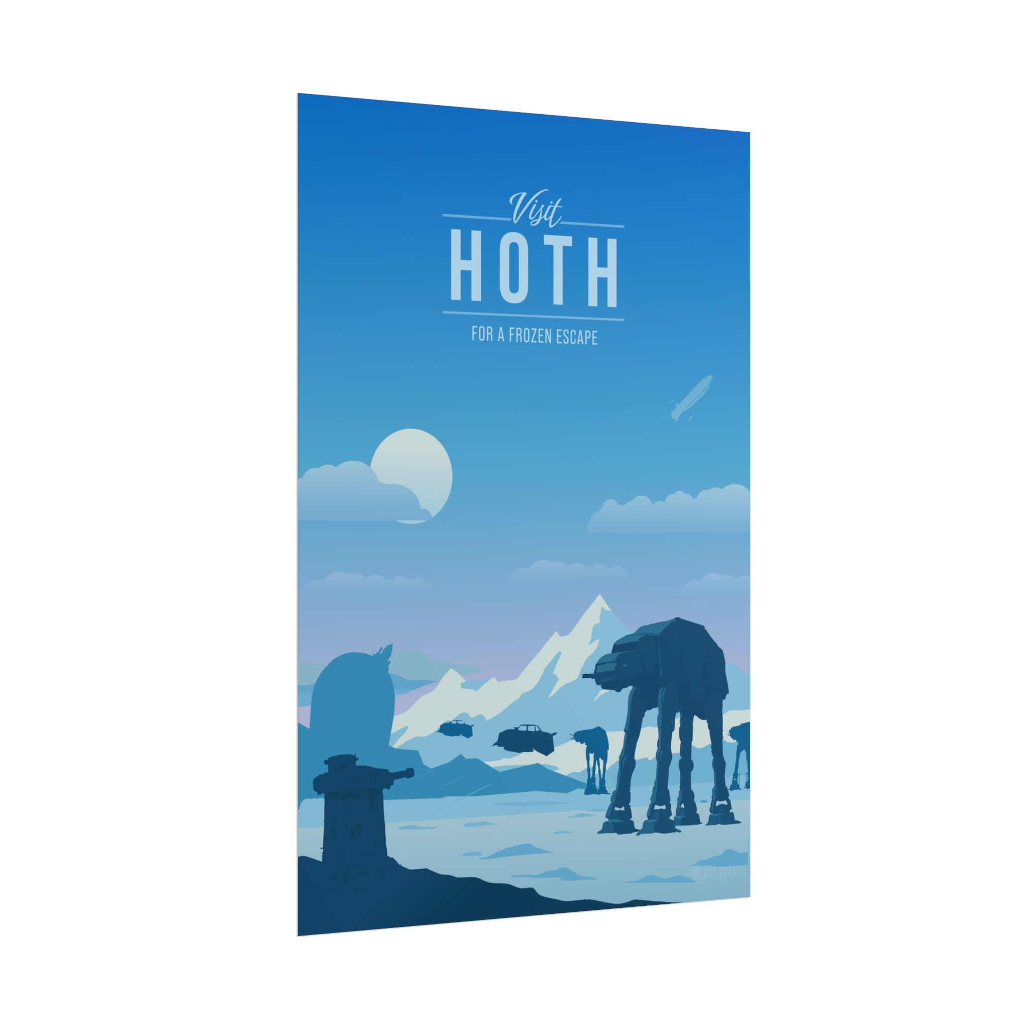 Hoth Travel Poster
