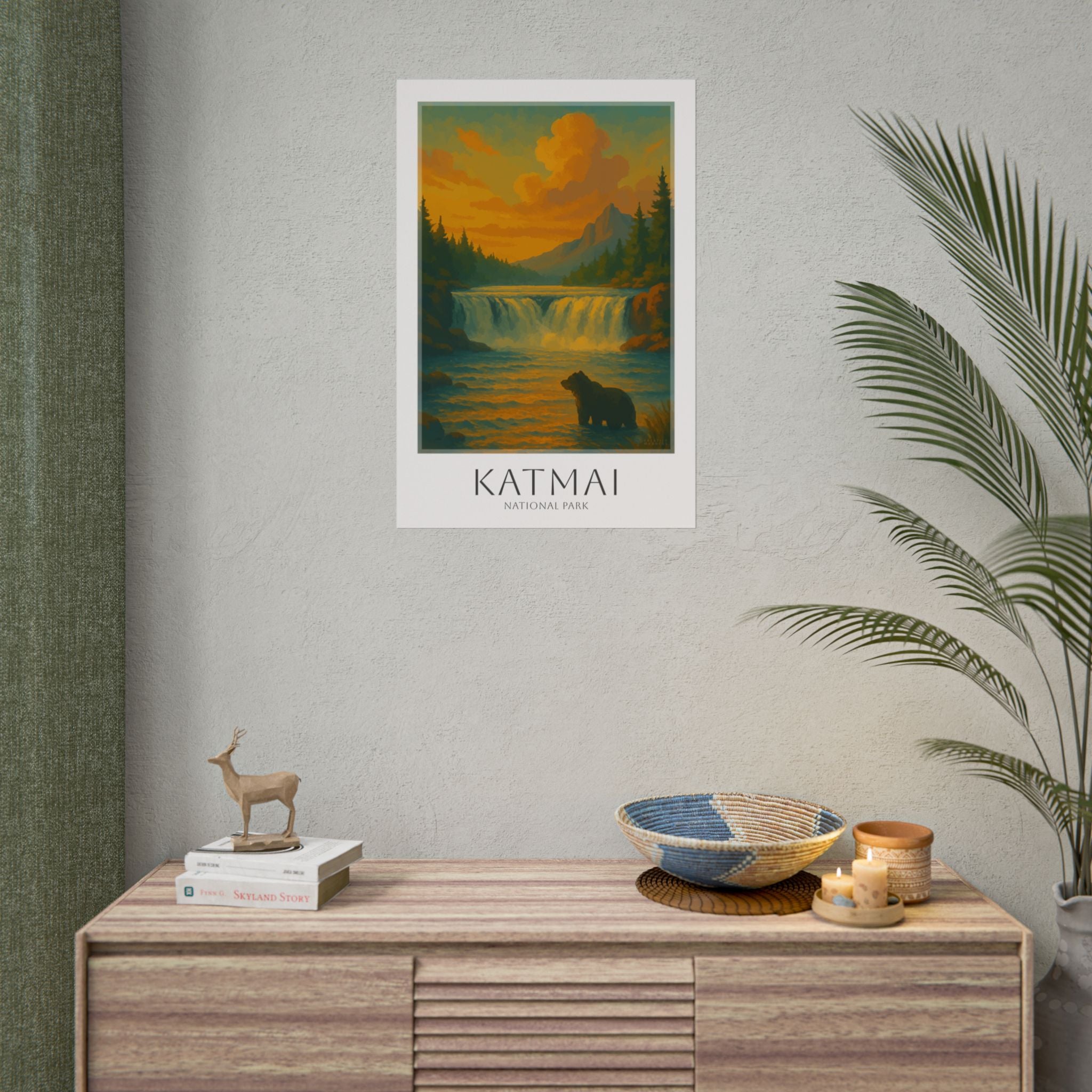 KATMAI * Travel Poster * National Park Wall Art