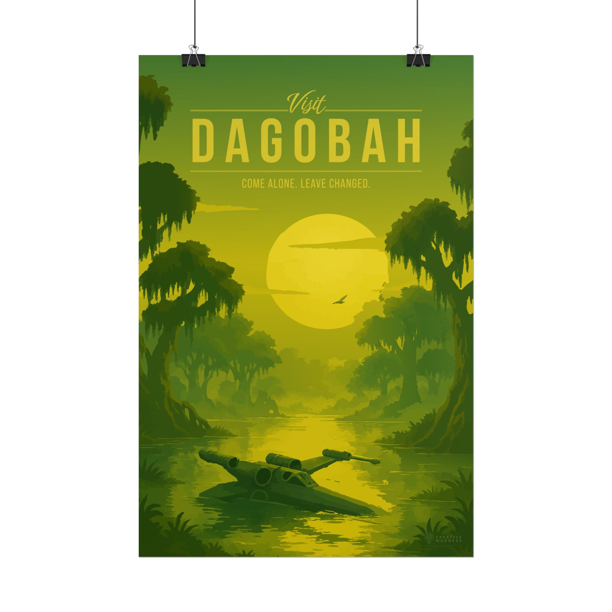 Dagobah Travel Poster