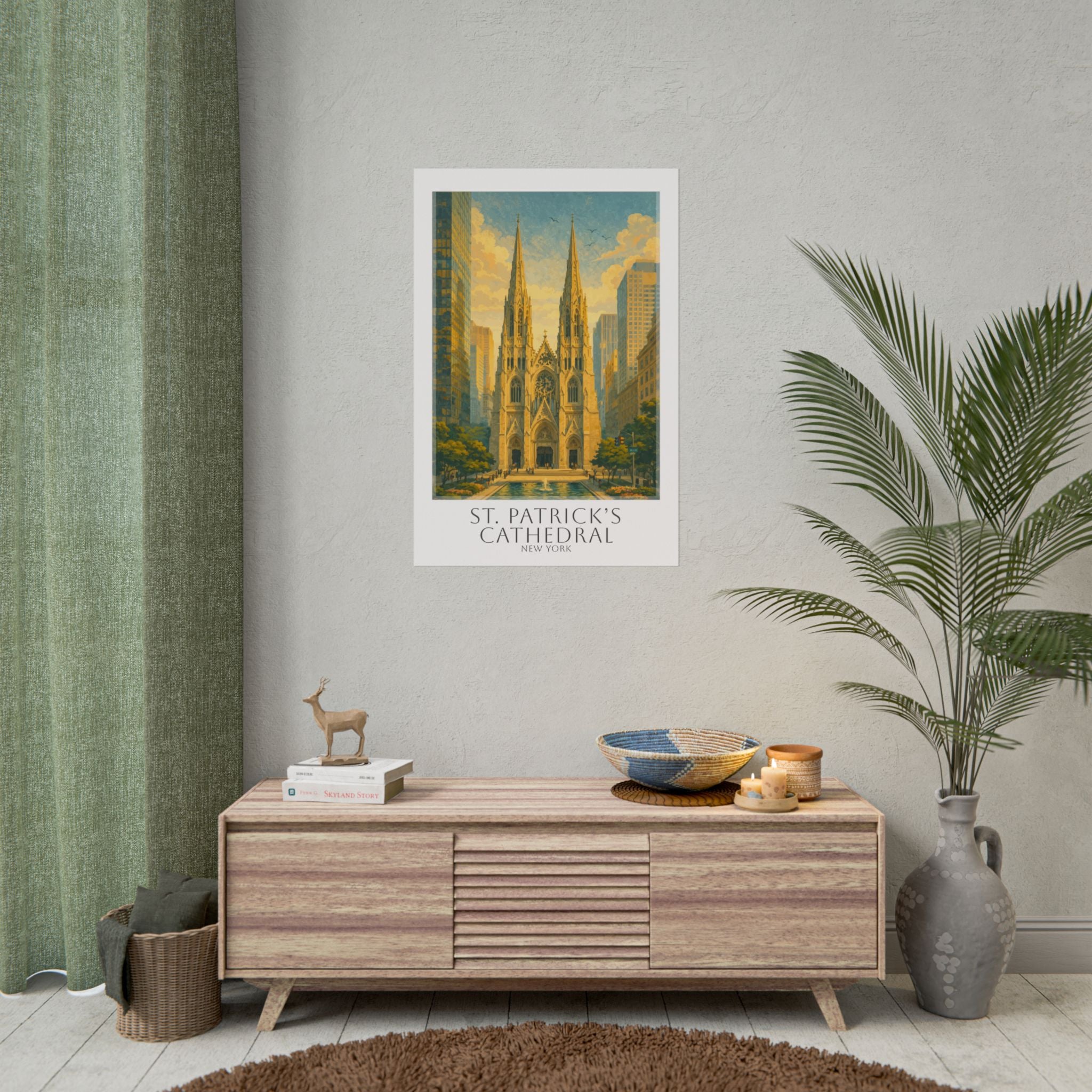 St Patricks Cathedral Travel Poster