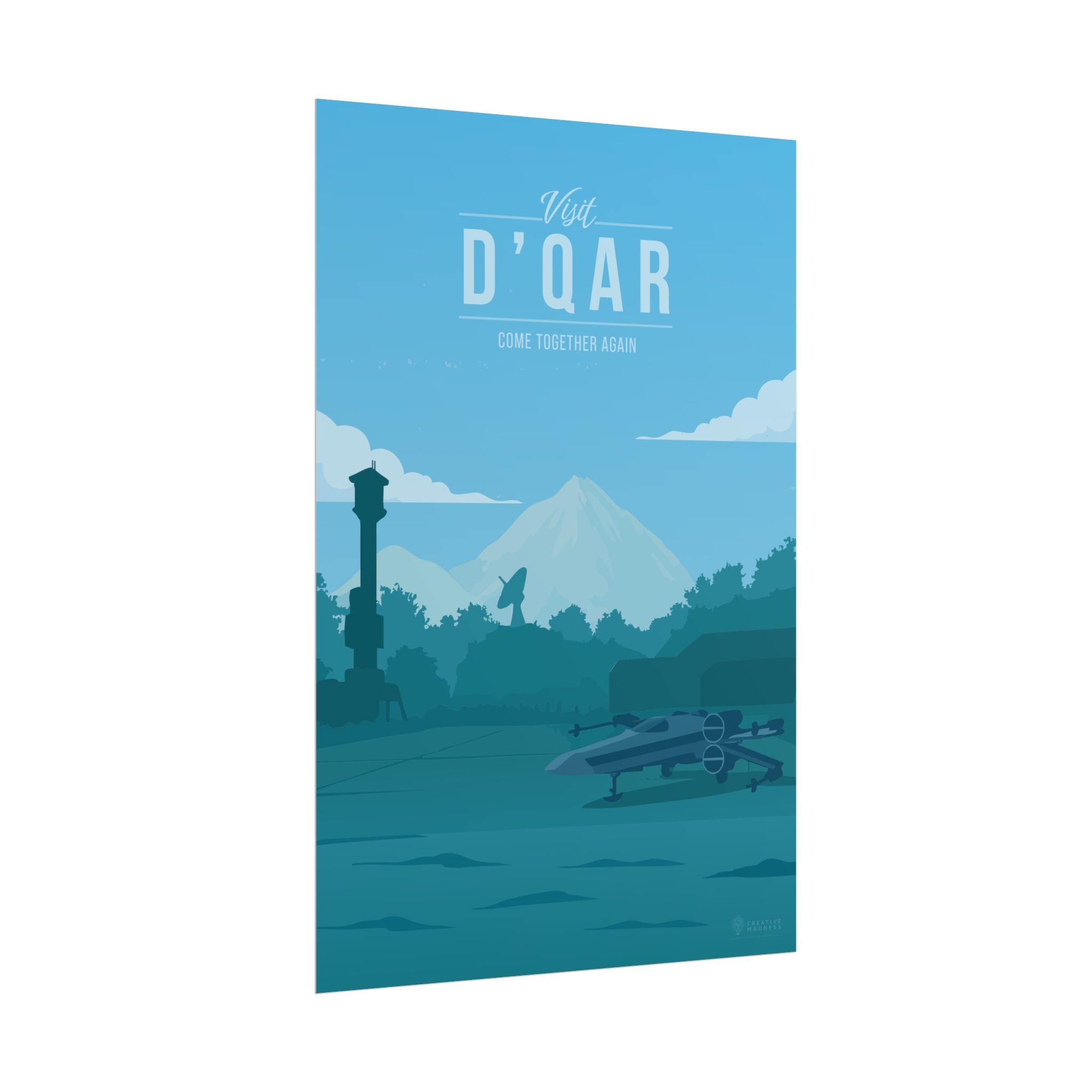 D'Qar Travel Poster