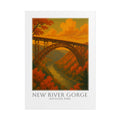 NEW RIVER GORGE  * Travel Poster * National Park Wall Art