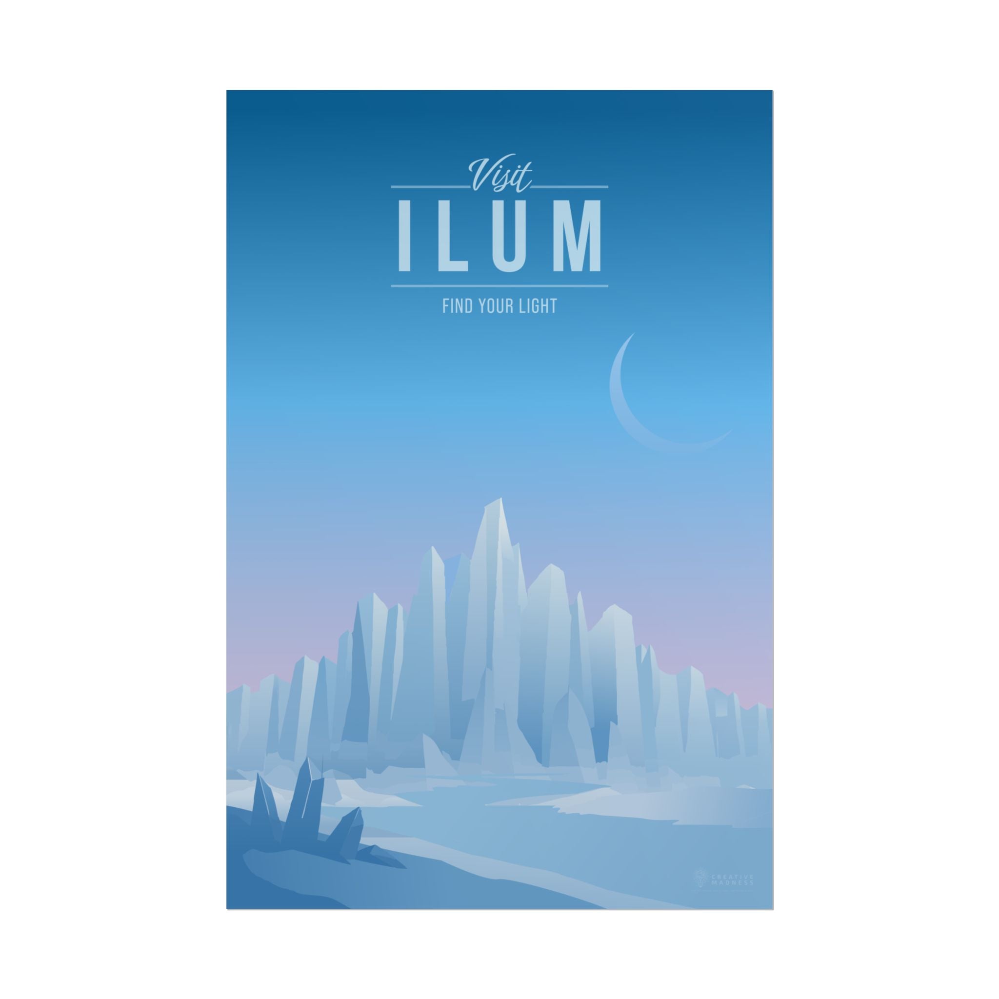 Ilum Travel Poster