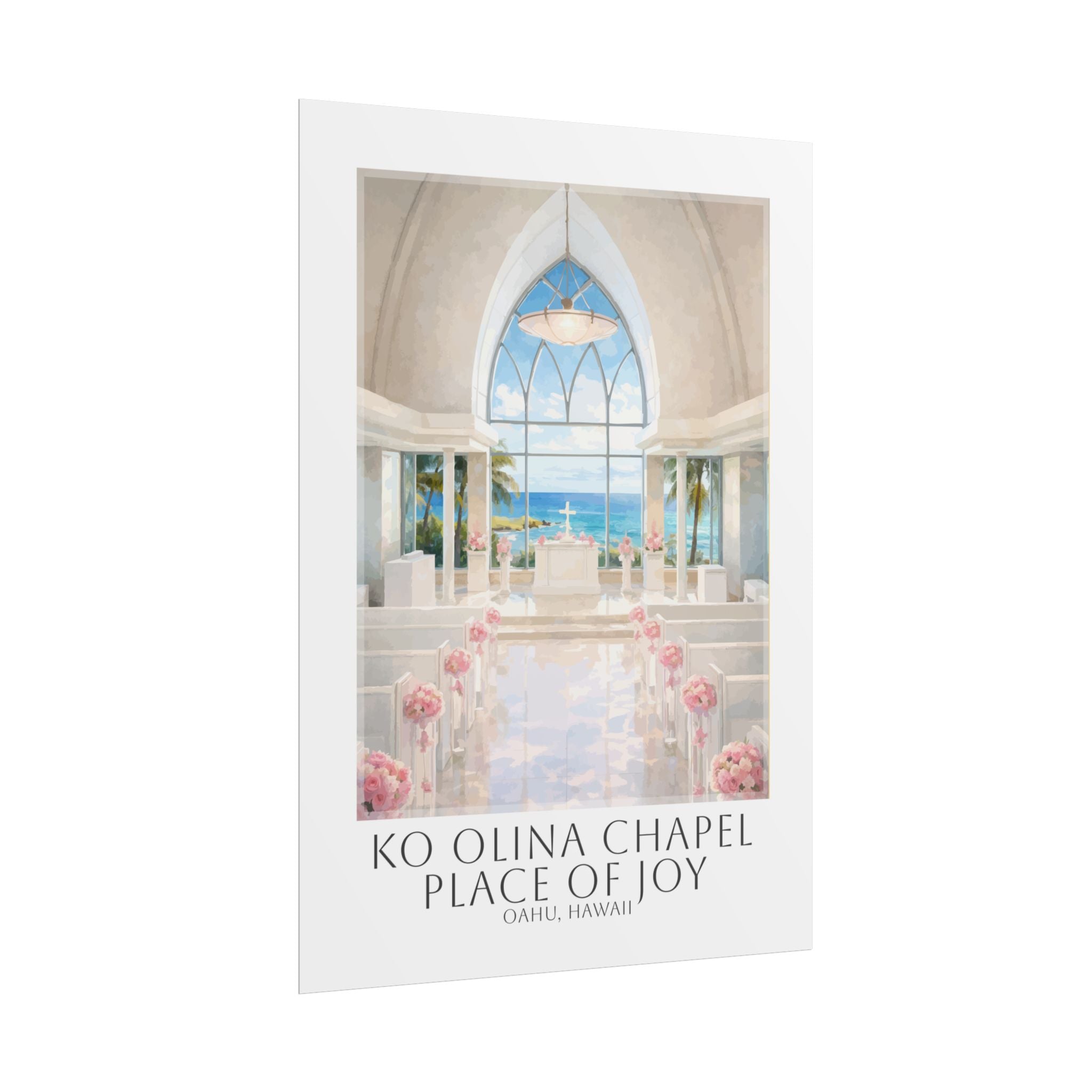 Ko Olina Chapel Travel Poster