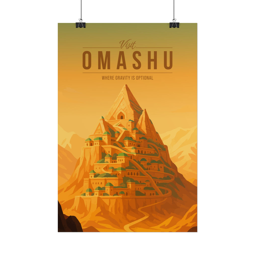 Omashu Travel Poster