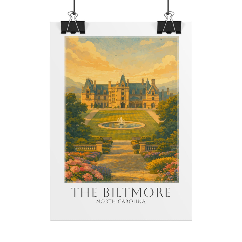 The Biltmore Travel Poster