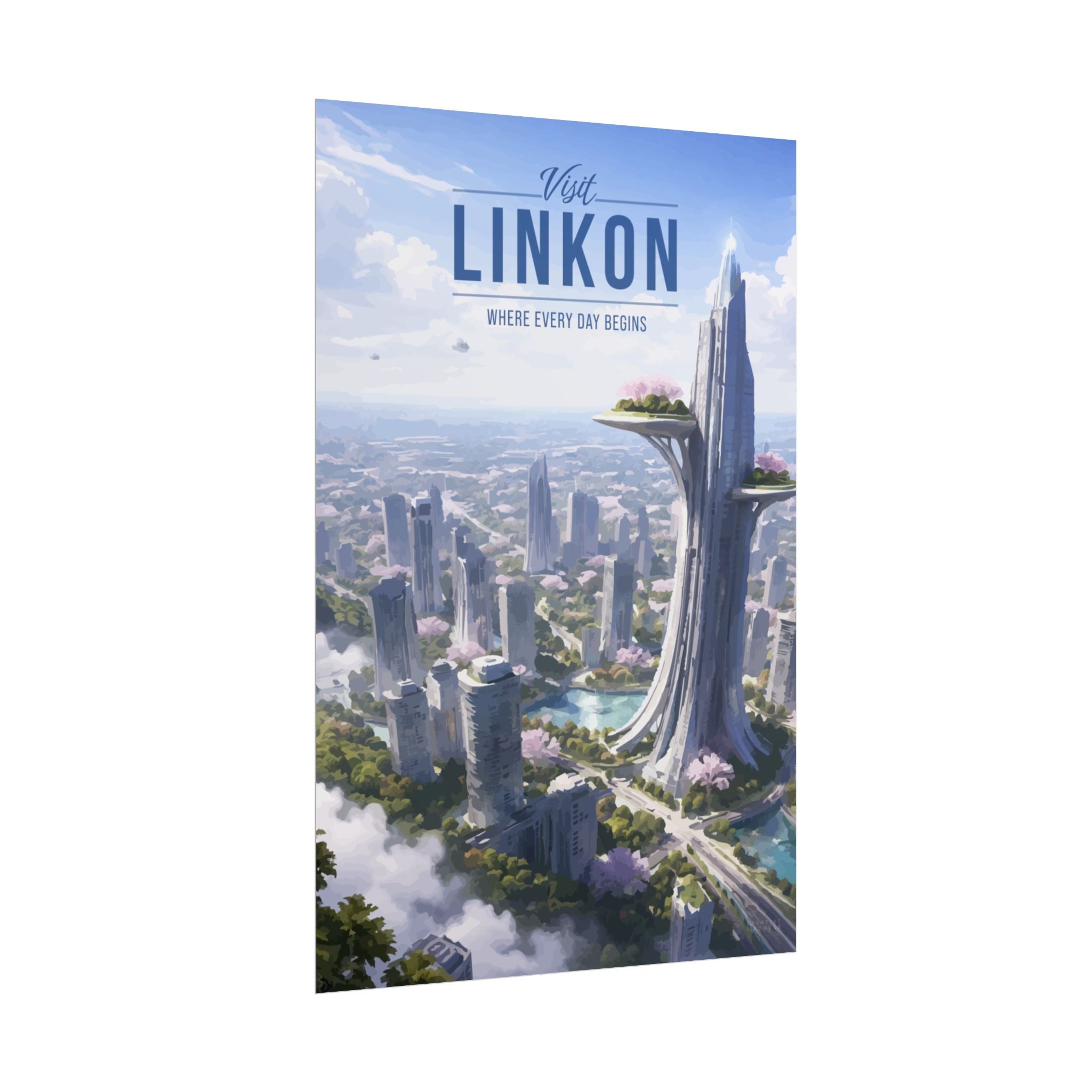 Linkon Travel Poster