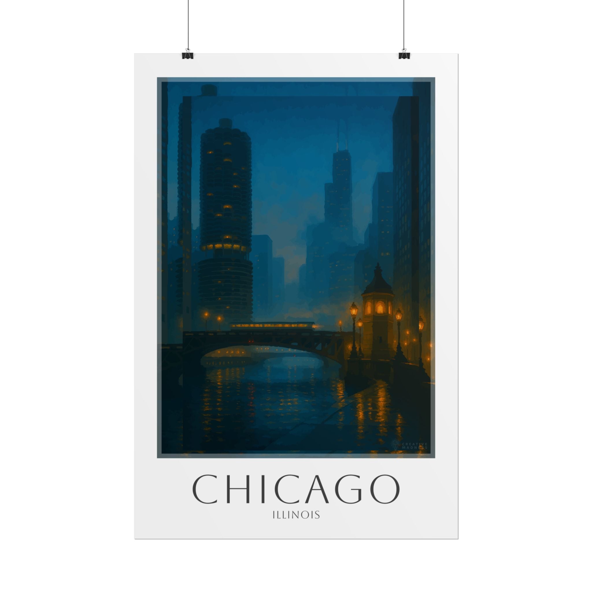 Chicago Travel Poster